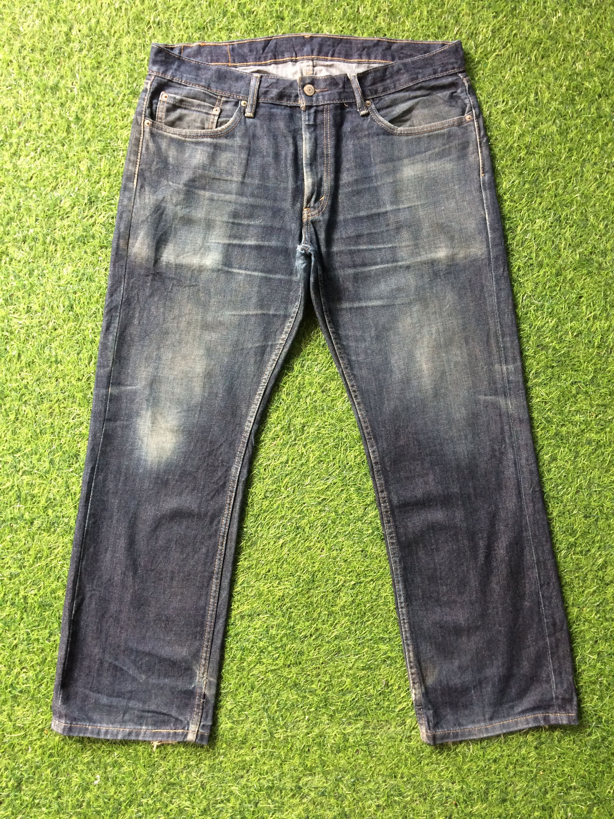 Levi's Faded Blue Wash Levis 559 Jeans #B-900 Size US 38 / EU 54 - 3 Thumbnail