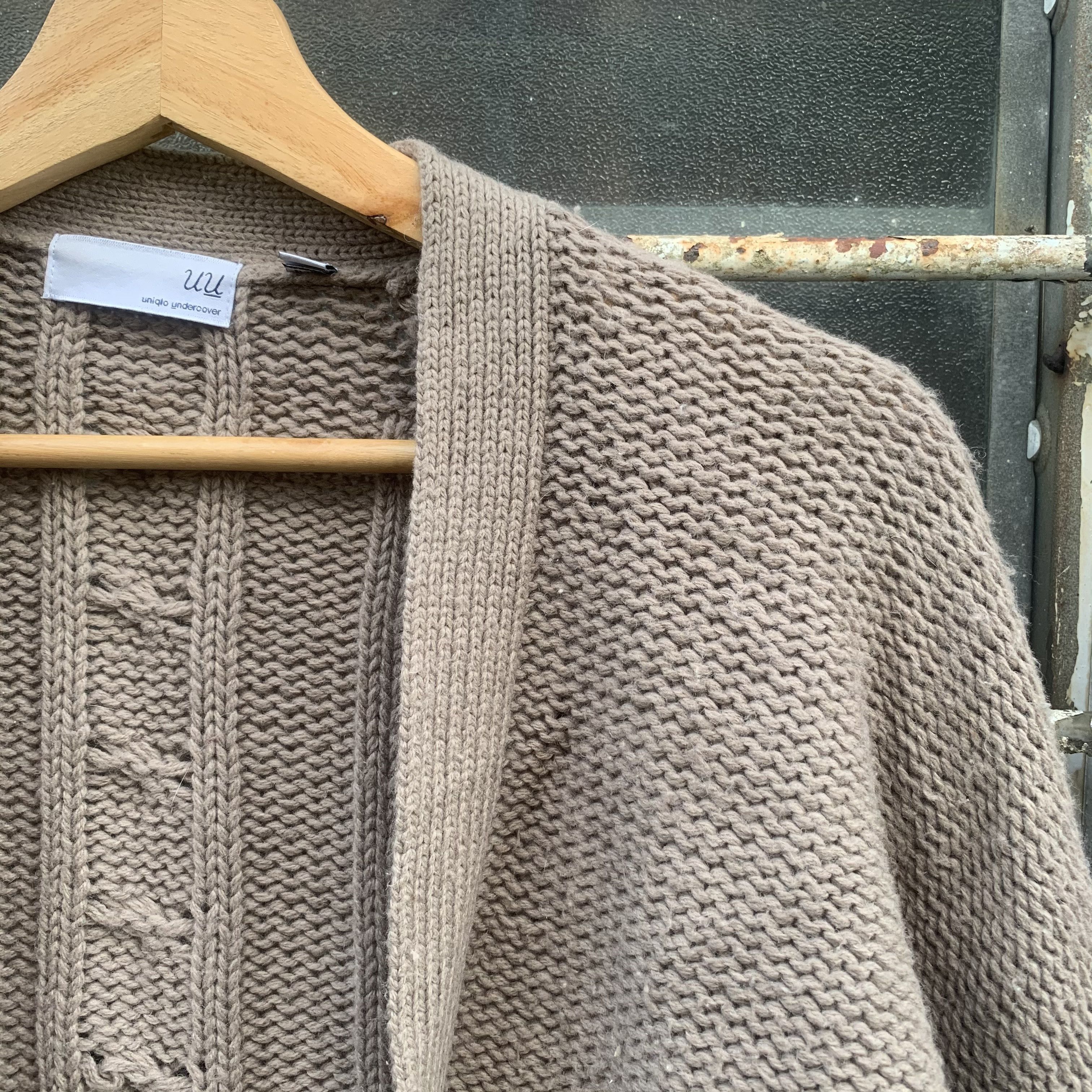 Japanese Brand SEND OFFER💥 Uniqlo x UNDERCOVER Japan Knit Cardigan Sweater Size US M / EU 48-50 / 2 - 6 Thumbnail