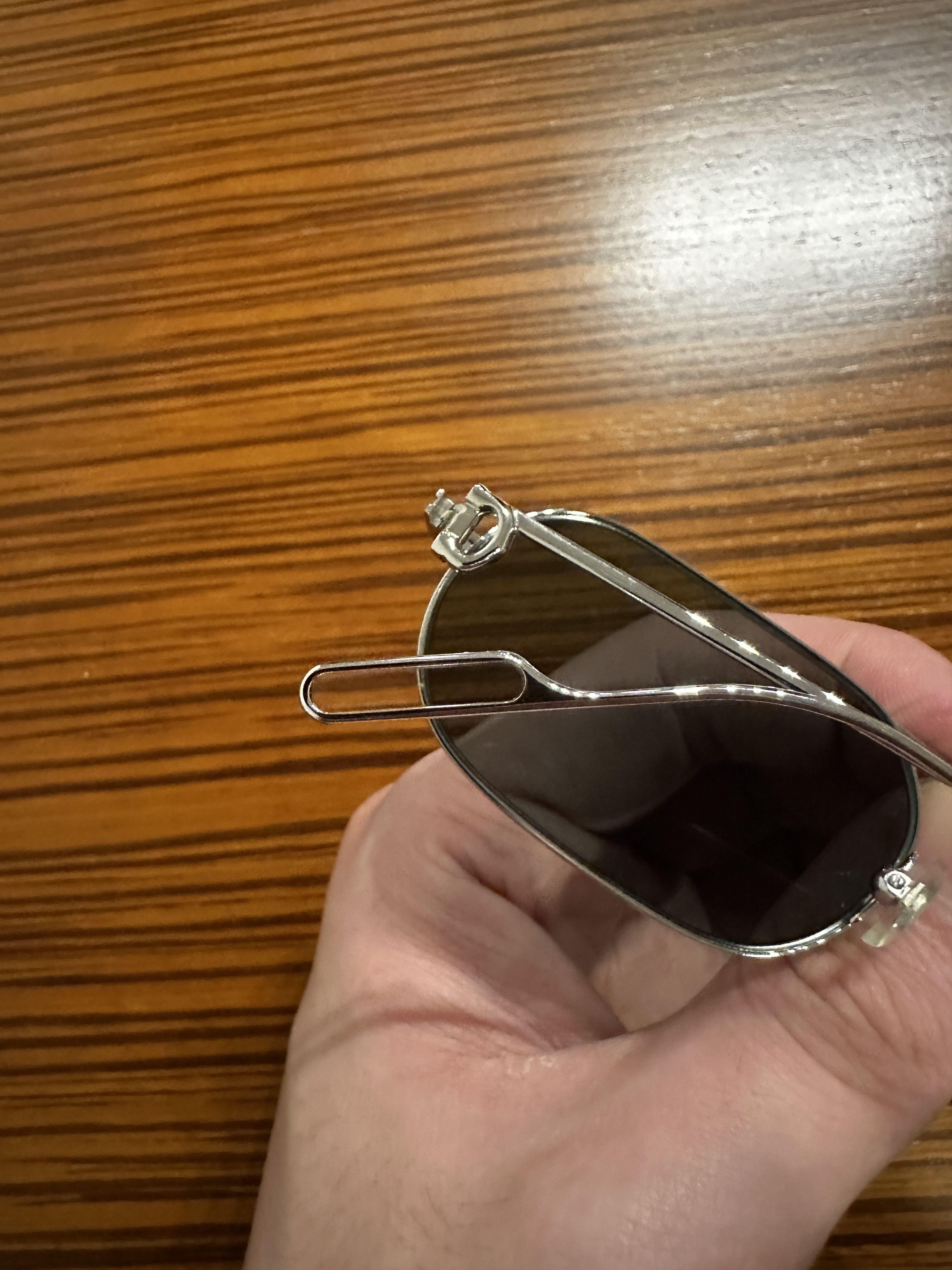 Cartier Cartier Oval Frame Platinum Sunglasses Size ONE SIZE - 7 Thumbnail