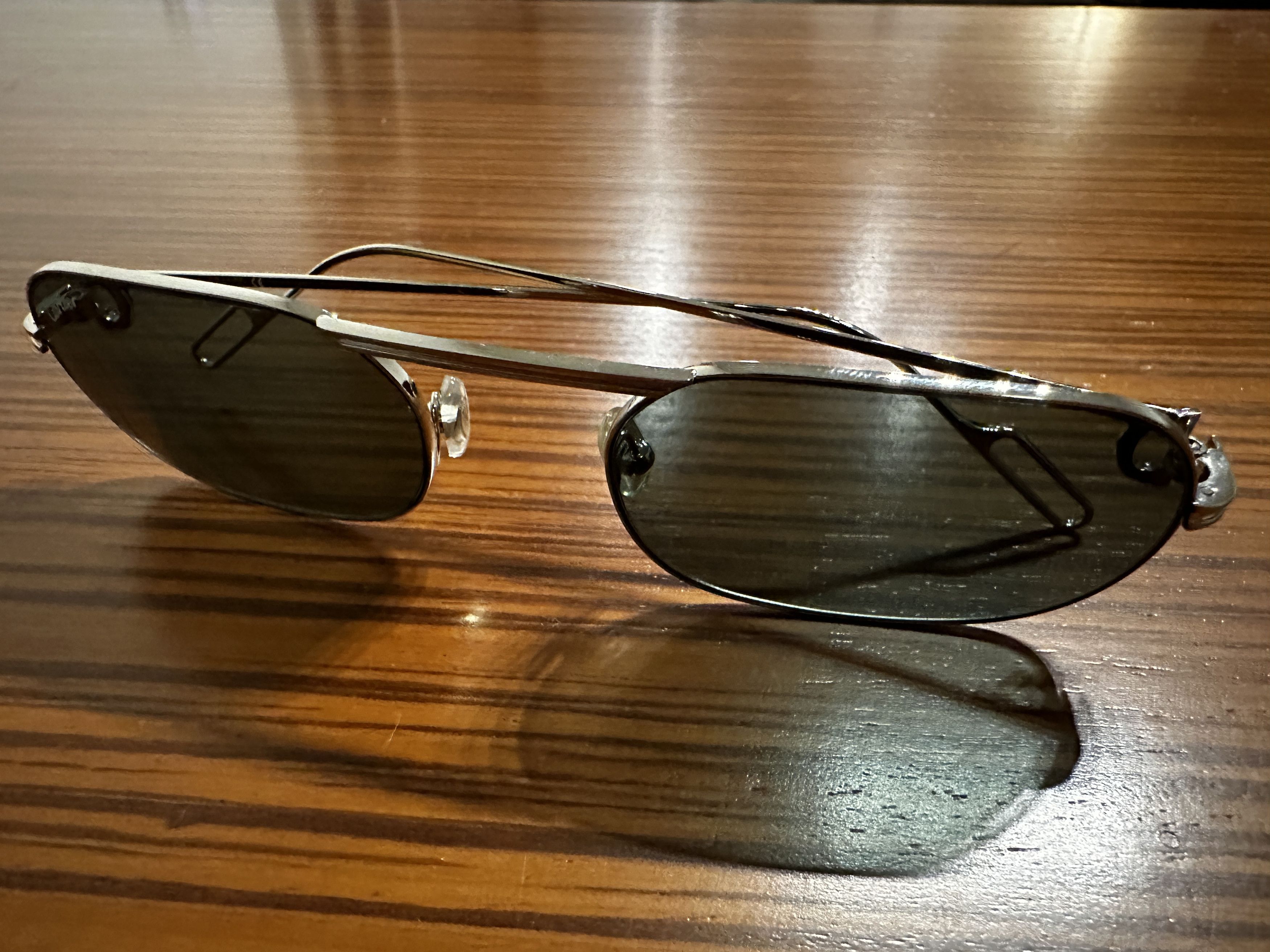 Cartier Cartier Oval Frame Platinum Sunglasses Size ONE SIZE - 9 Thumbnail