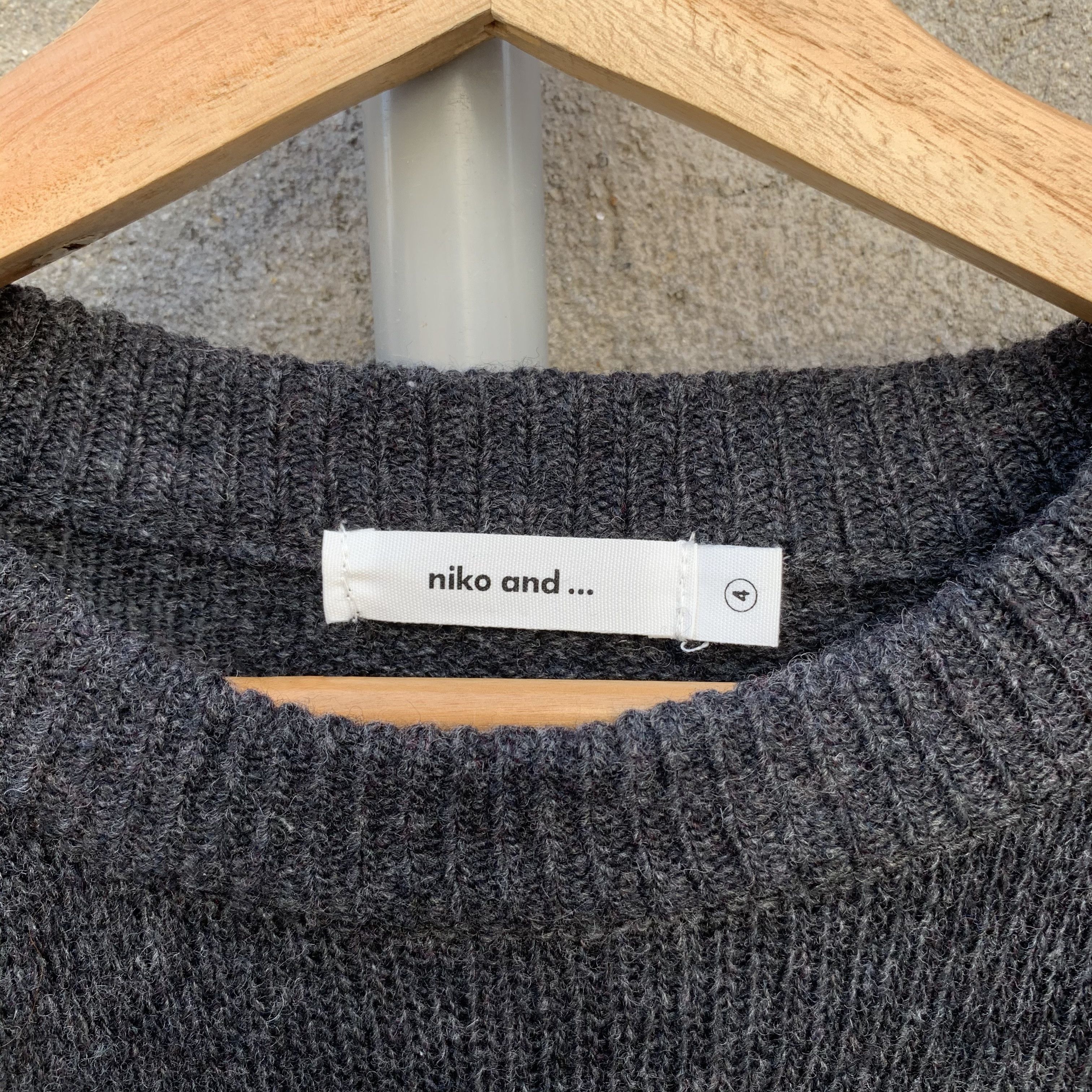 Homespun Knitwear × Japanese Brand Nico And Knit Baggy Sweater Jumper Crewneck Knitwear Size US L / EU 52-54 / 3 - 5 Thumbnail