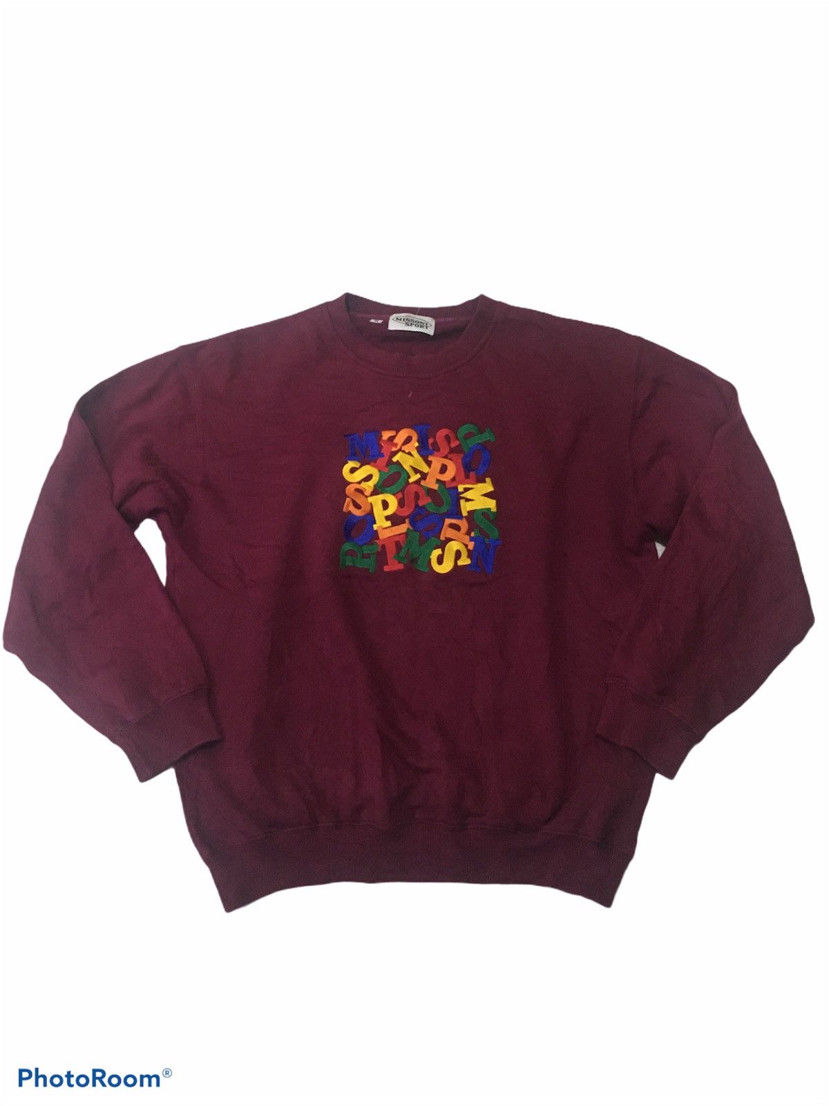 Missoni Missoni Embroidery Multicolour Logo Sweatshirt Size US M / EU 48-50 / 2 - 1 Thumbnail