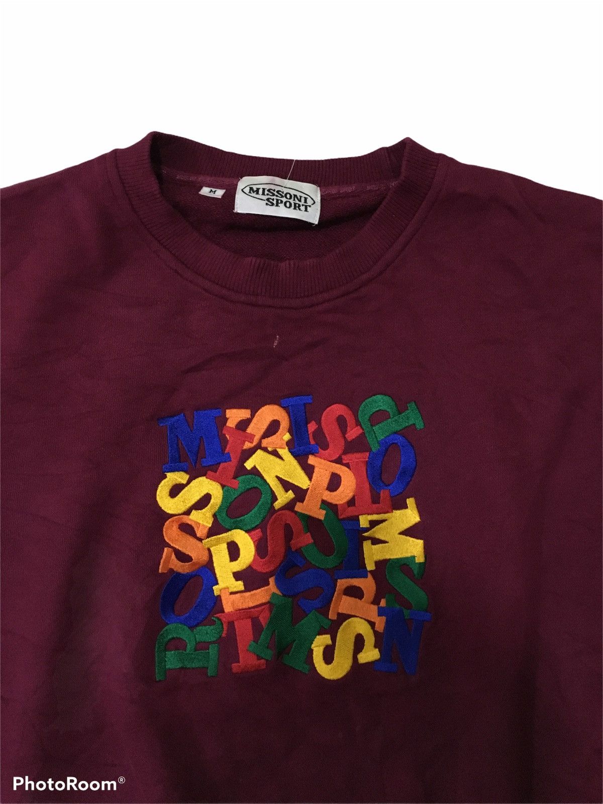 Missoni Missoni Embroidery Multicolour Logo Sweatshirt Size US M / EU 48-50 / 2 - 3 Thumbnail