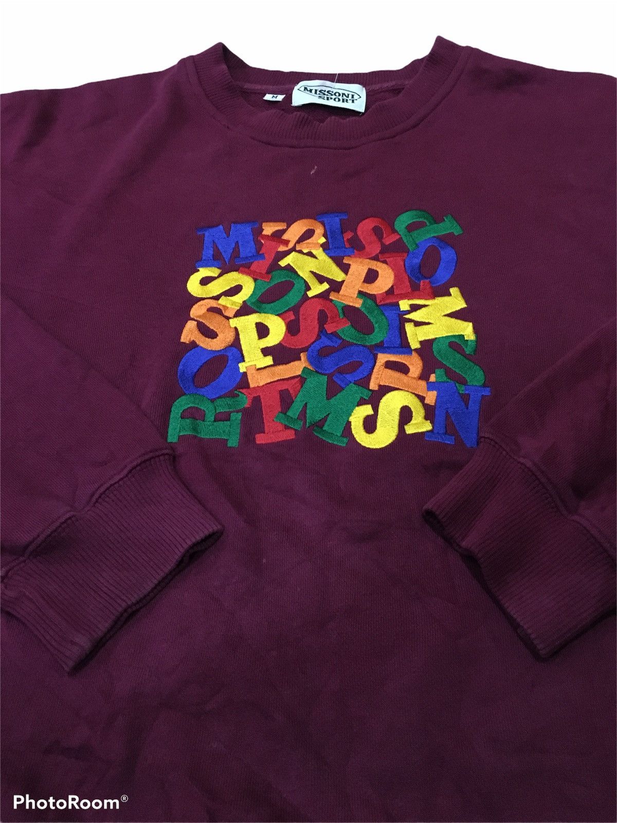 Missoni Missoni Embroidery Multicolour Logo Sweatshirt Size US M / EU 48-50 / 2 - 5 Thumbnail