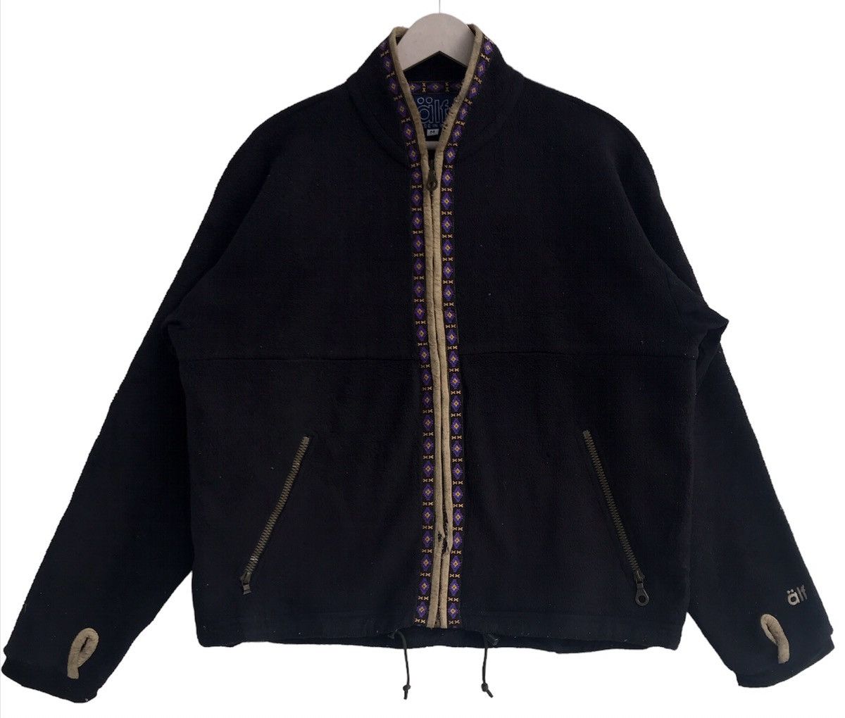 Alf Polartec Fullzip Fleece Jacket Made In USA
