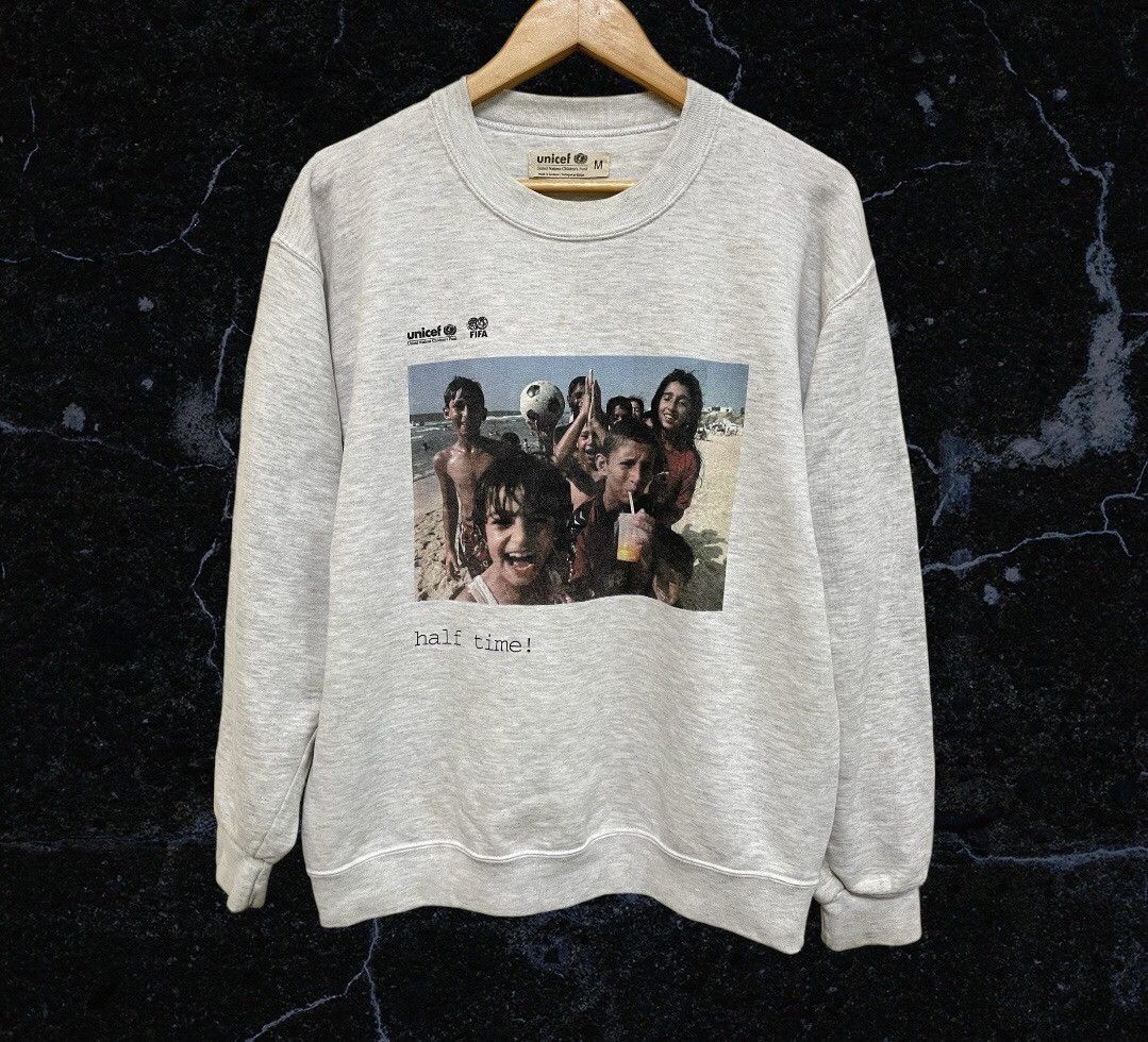 Unicef fifa world cup sweatshirt vintage