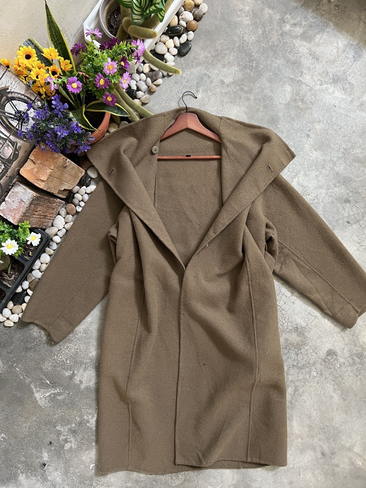 Jun Takahashi × Undercover Steals 🔥 Undercover X Uniqlo Wool/Warm Trench Coat Size US M / EU 48-50 / 2 - 5 Thumbnail