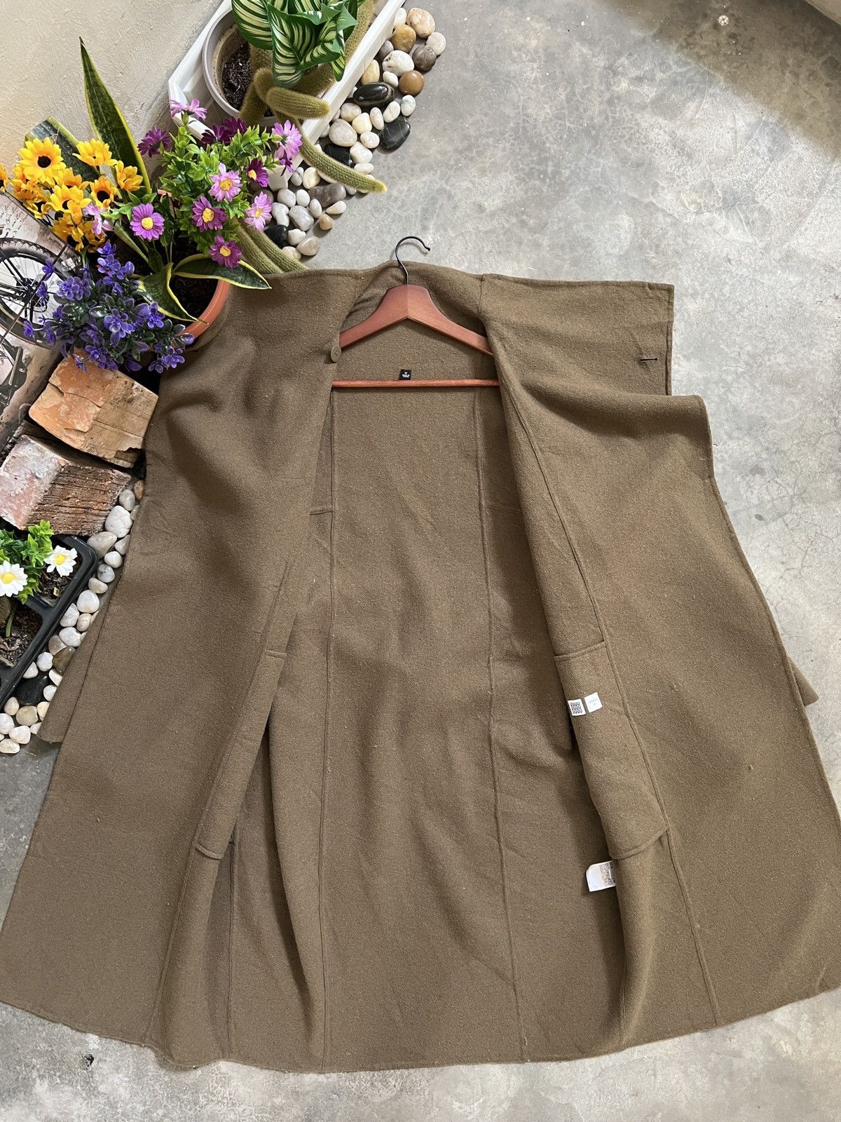 Jun Takahashi × Undercover Steals 🔥 Undercover X Uniqlo Wool/Warm Trench Coat Size US M / EU 48-50 / 2 - 19 Thumbnail