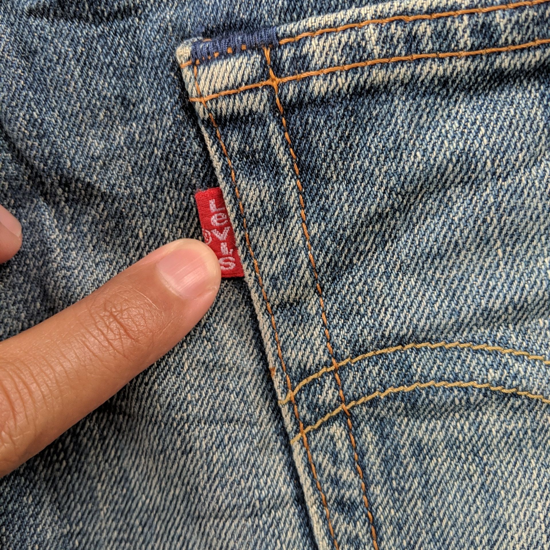 Japanese Brand Vintage Levi's 503 Distressed Denim Jeans Pants W28 Size US 28 / EU 44 - 16 Thumbnail