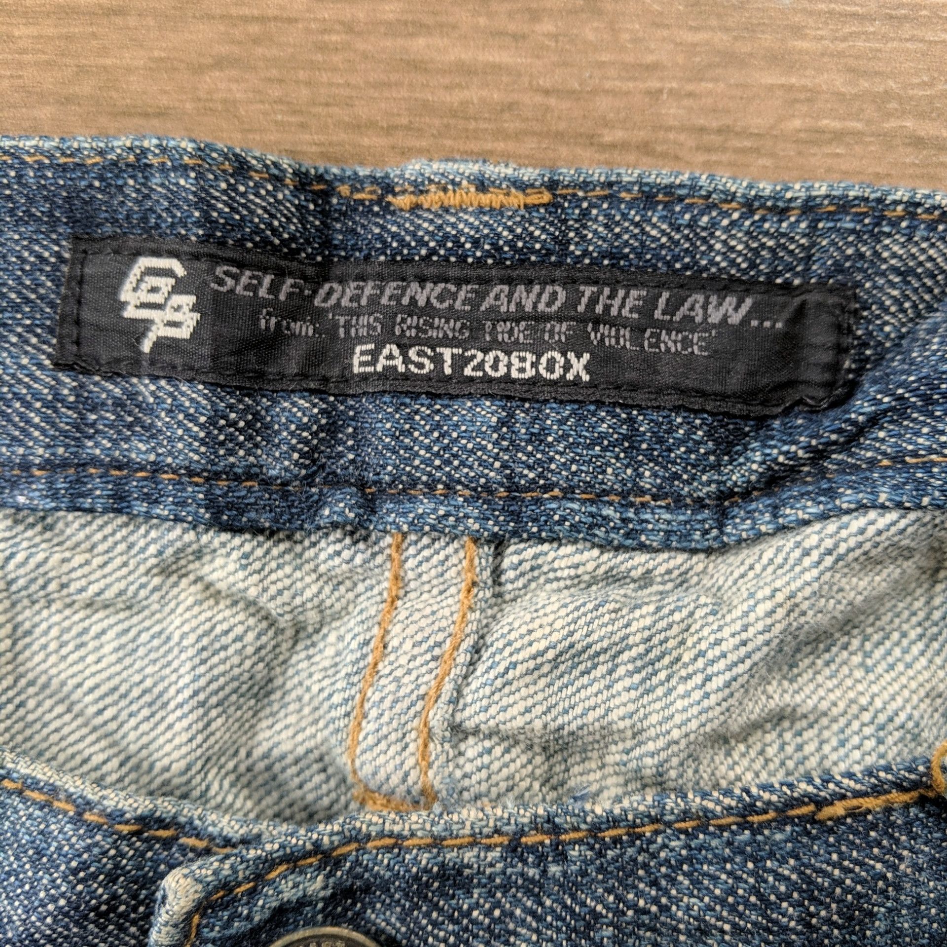 Japanese Brand W36🔥Vtg Japanese Distressed Faded Sick Denim Jeans Pants Size US 36 / EU 52 - 11 Thumbnail