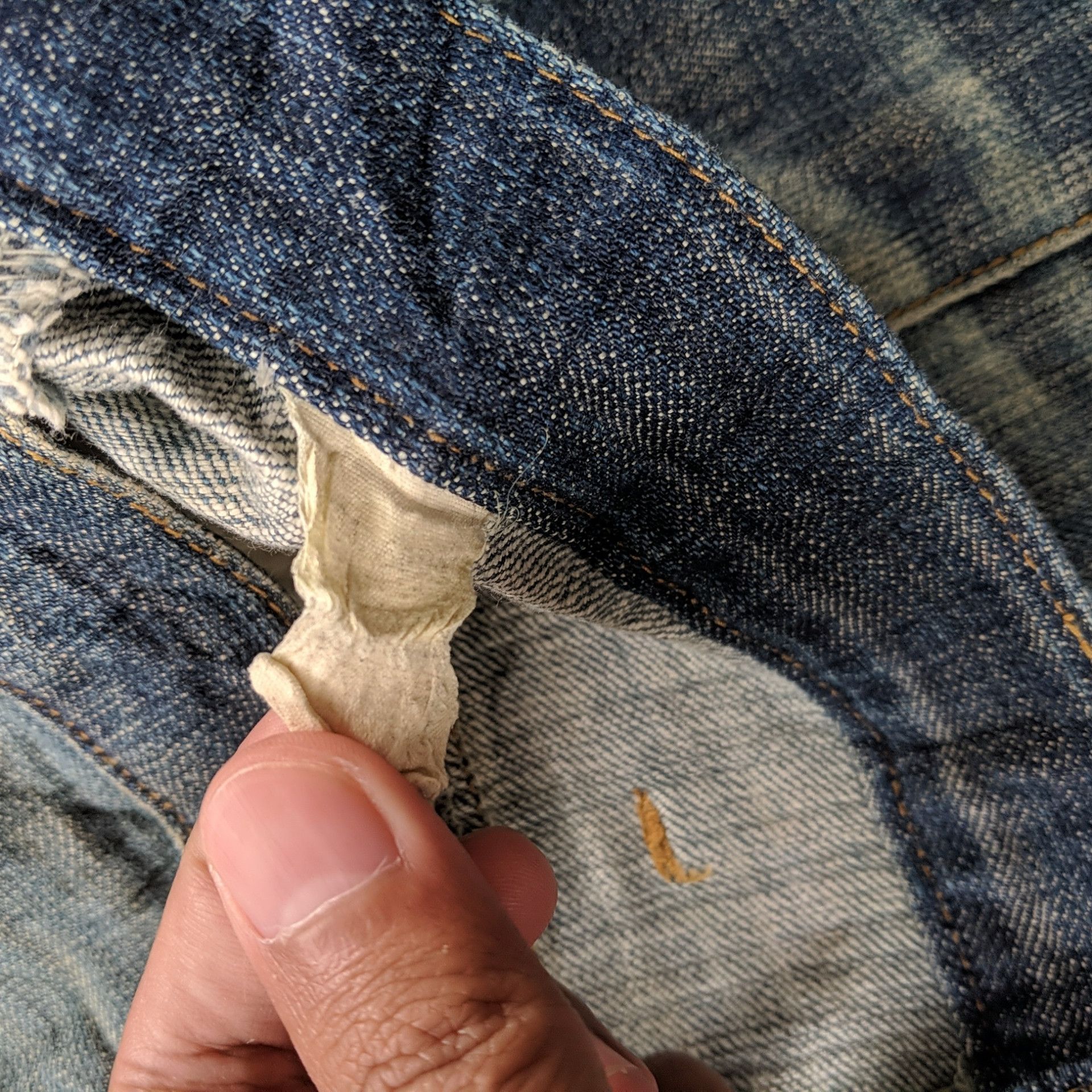 Japanese Brand W36🔥Vtg Japanese Distressed Faded Sick Denim Jeans Pants Size US 36 / EU 52 - 12 Thumbnail