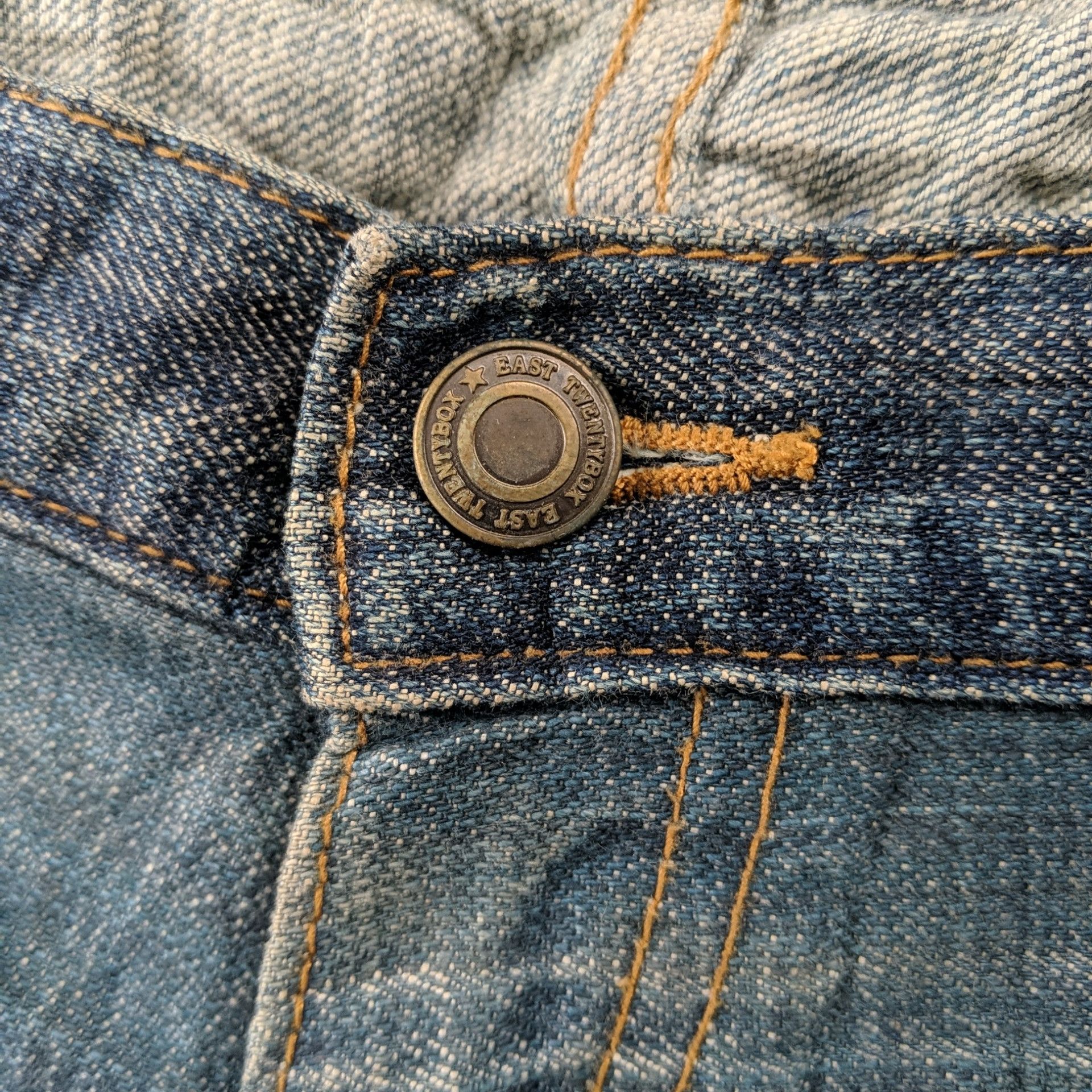 Japanese Brand W36🔥Vtg Japanese Distressed Faded Sick Denim Jeans Pants Size US 36 / EU 52 - 9 Thumbnail