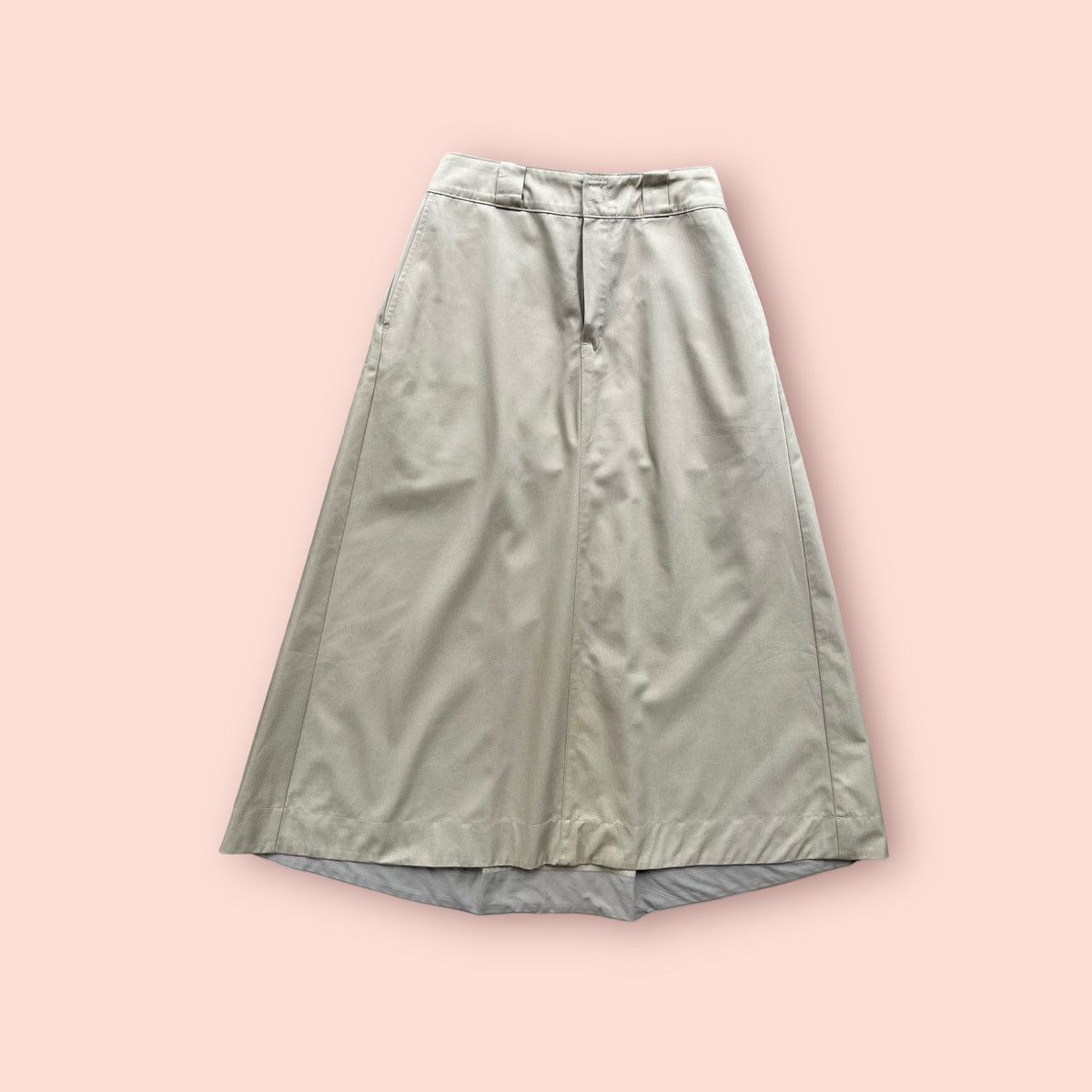 Dickies × Japanese Brand RARE VINTAGE DICKIES JAPAN KHAKI SKIRT Size 30" / US 8 / IT 44 - 4 Thumbnail