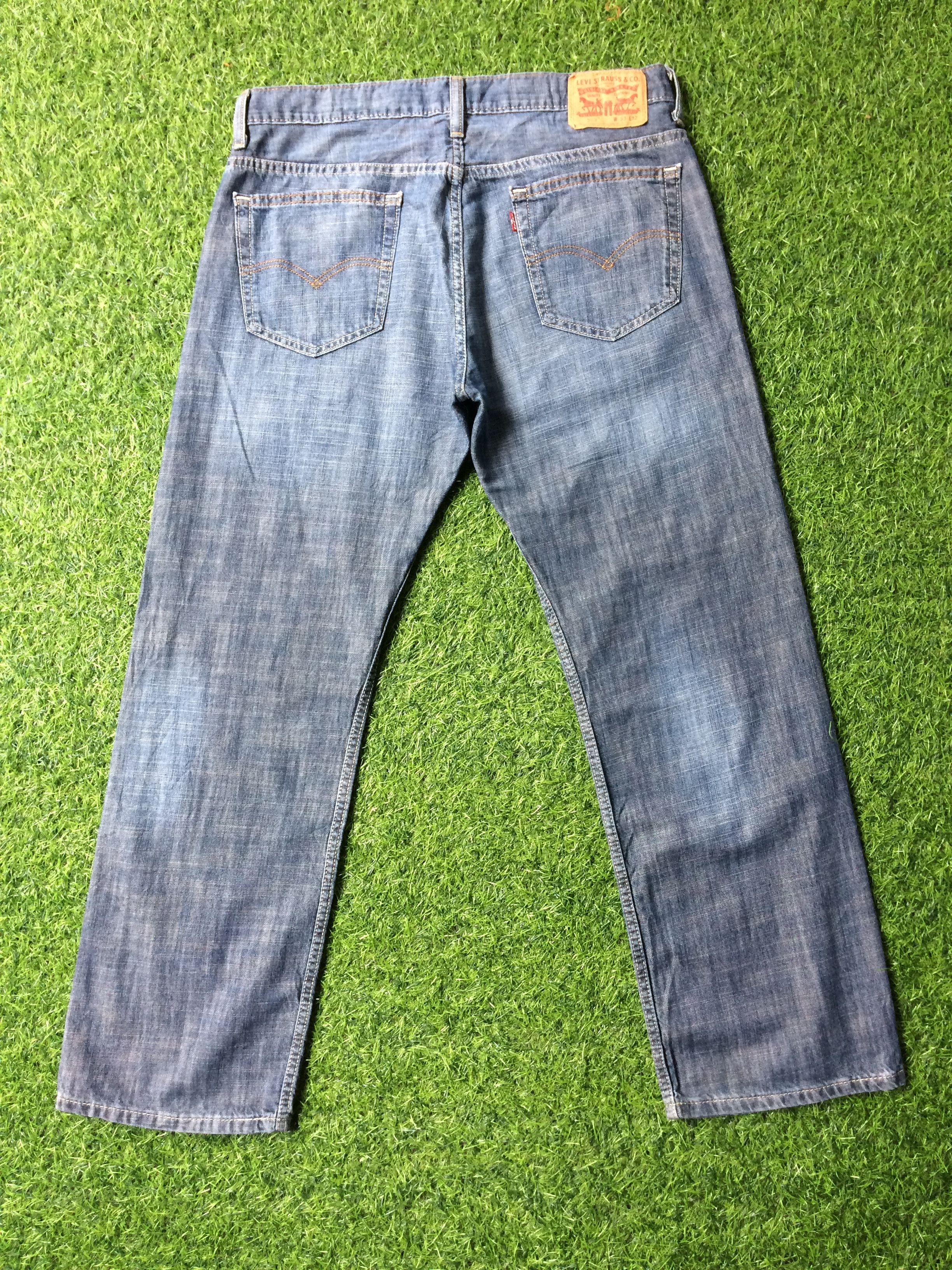 Levi's × Vintage Blue Wash Levis 569 Ripped Jeans-B-489 Size US 34 / EU 50 - 2 Thumbnail