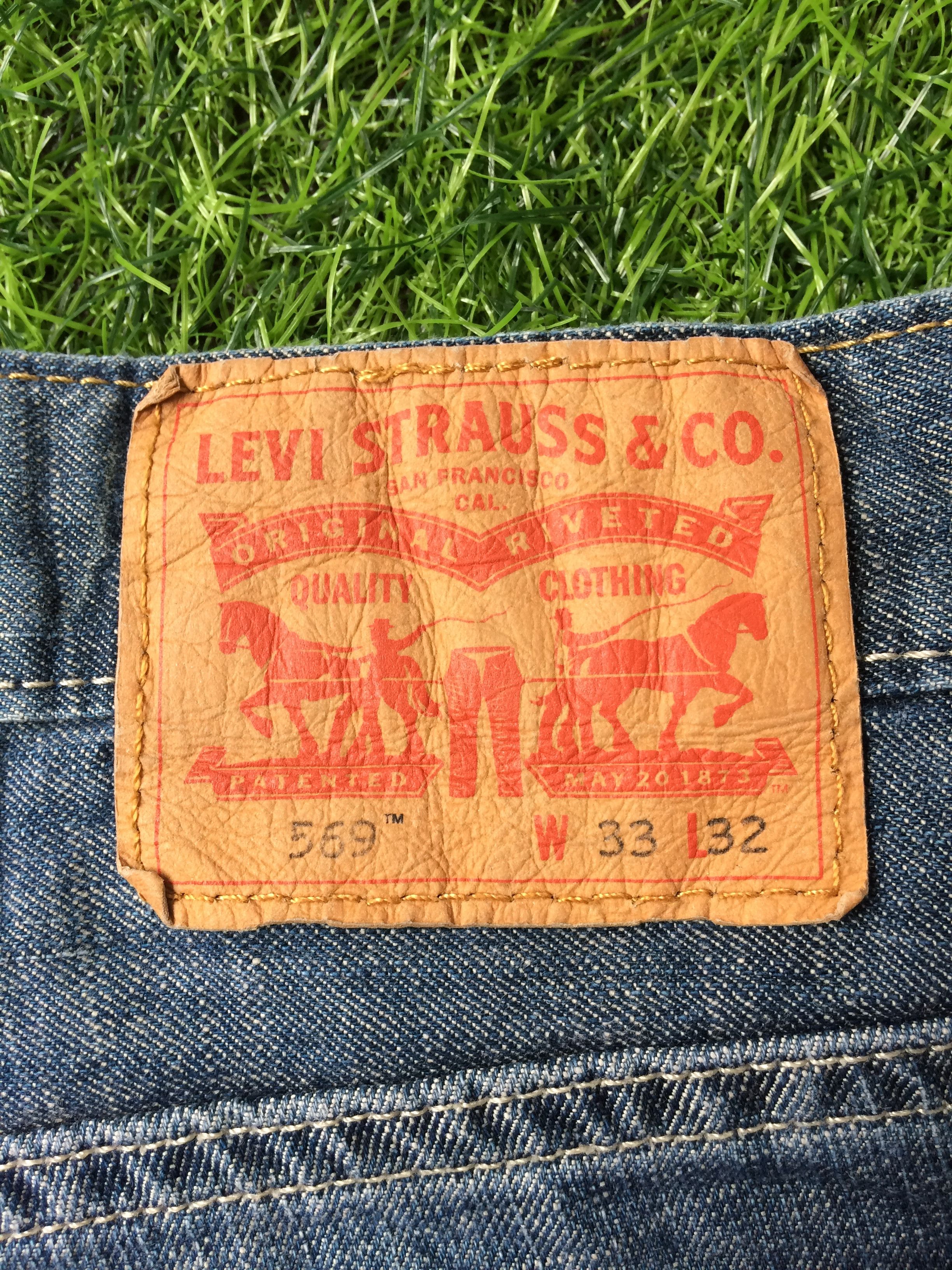 Levi's × Vintage Blue Wash Levis 569 Ripped Jeans-B-489 Size US 34 / EU 50 - 8 Thumbnail
