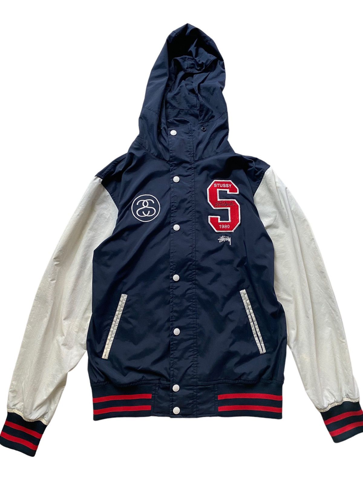 Stussy Stussy international stussy Big logo jacket nice designer Size US S / EU 44-46 / 1 - 4 Thumbnail