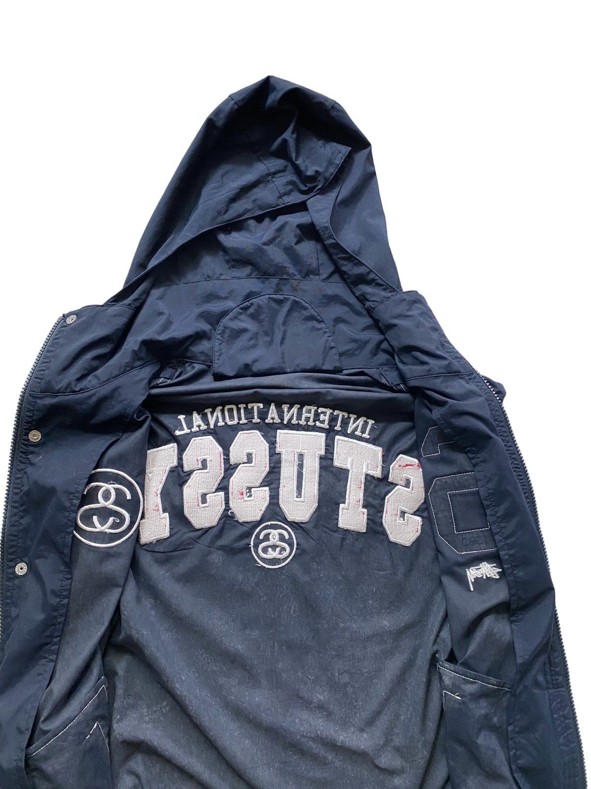Stussy Stussy international stussy Big logo jacket nice designer Size US S / EU 44-46 / 1 - 8 Thumbnail