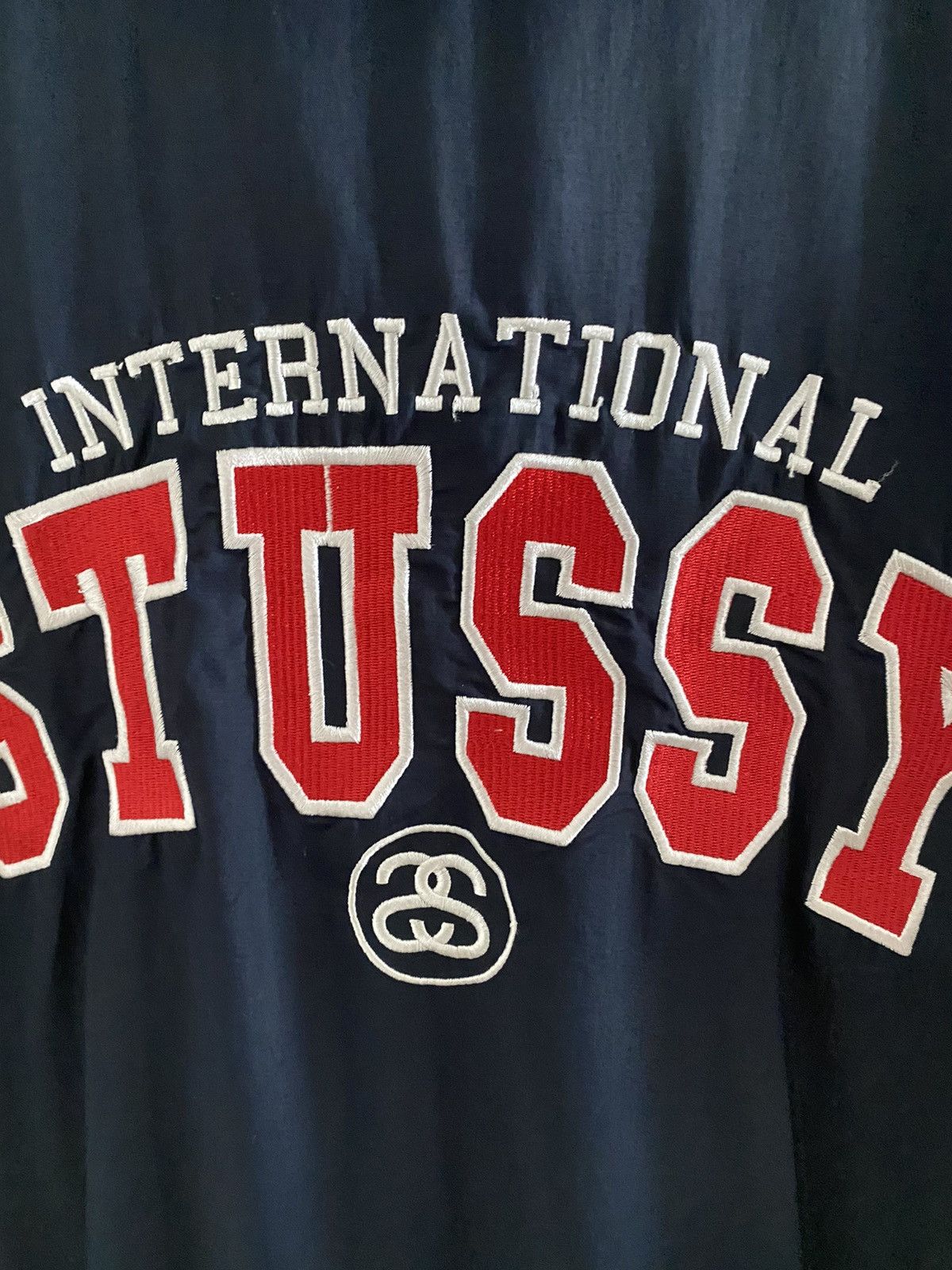 Stussy Stussy international stussy Big logo jacket nice designer Size US S / EU 44-46 / 1 - 9 Thumbnail
