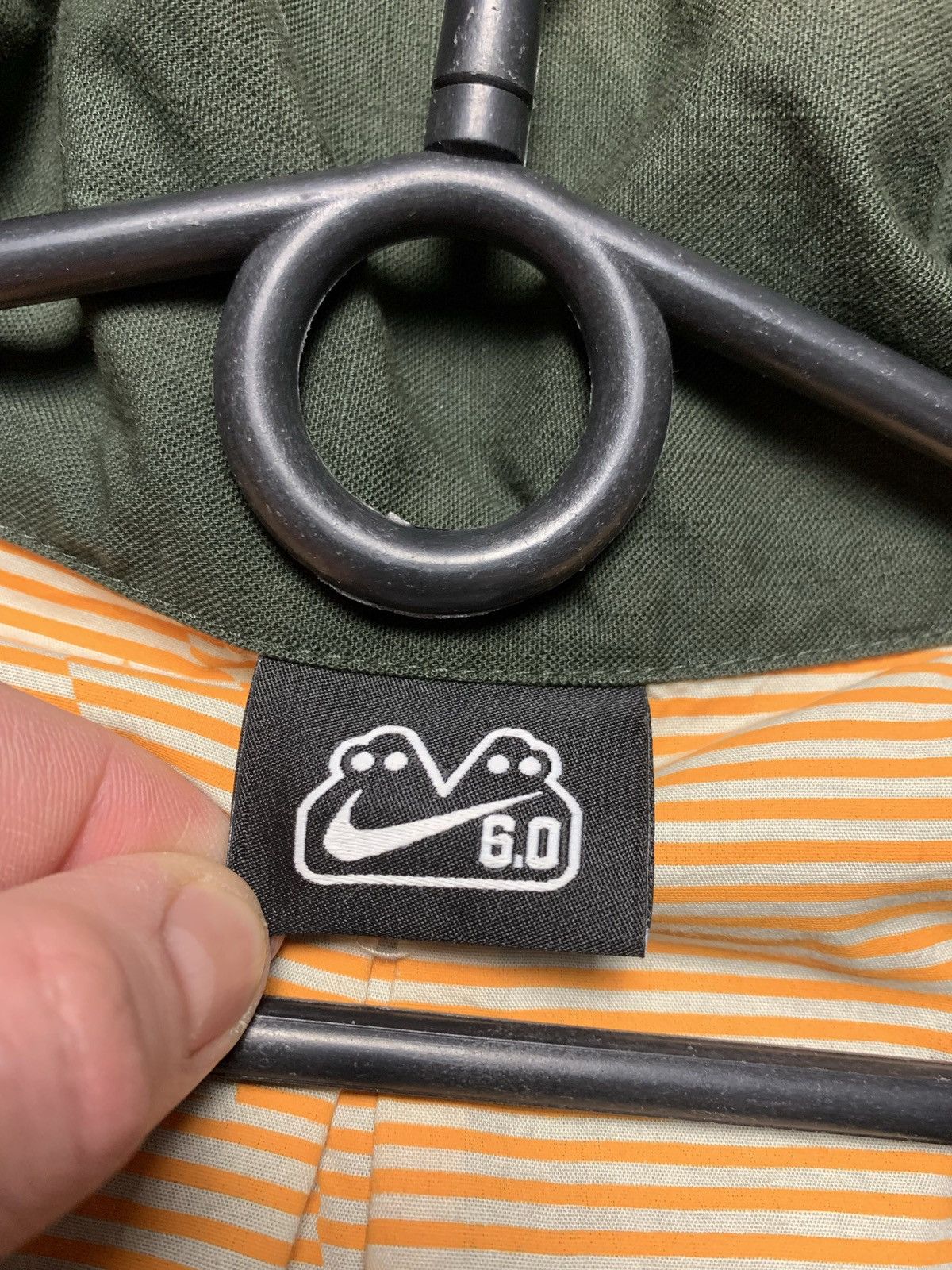 Nike × Vintage Vintage Nike denim jacket 6.0 SB rare logo green size S Size US S / EU 44-46 / 1 - 4 Thumbnail