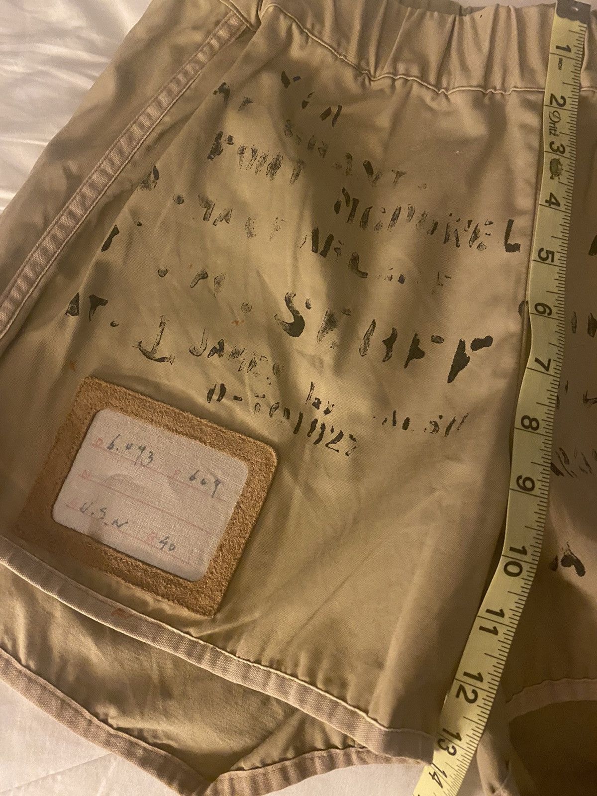 Kapital Egyptian Twill remake shorts size: “1” Size 24" / US 00 / IT 34 - 3 Thumbnail