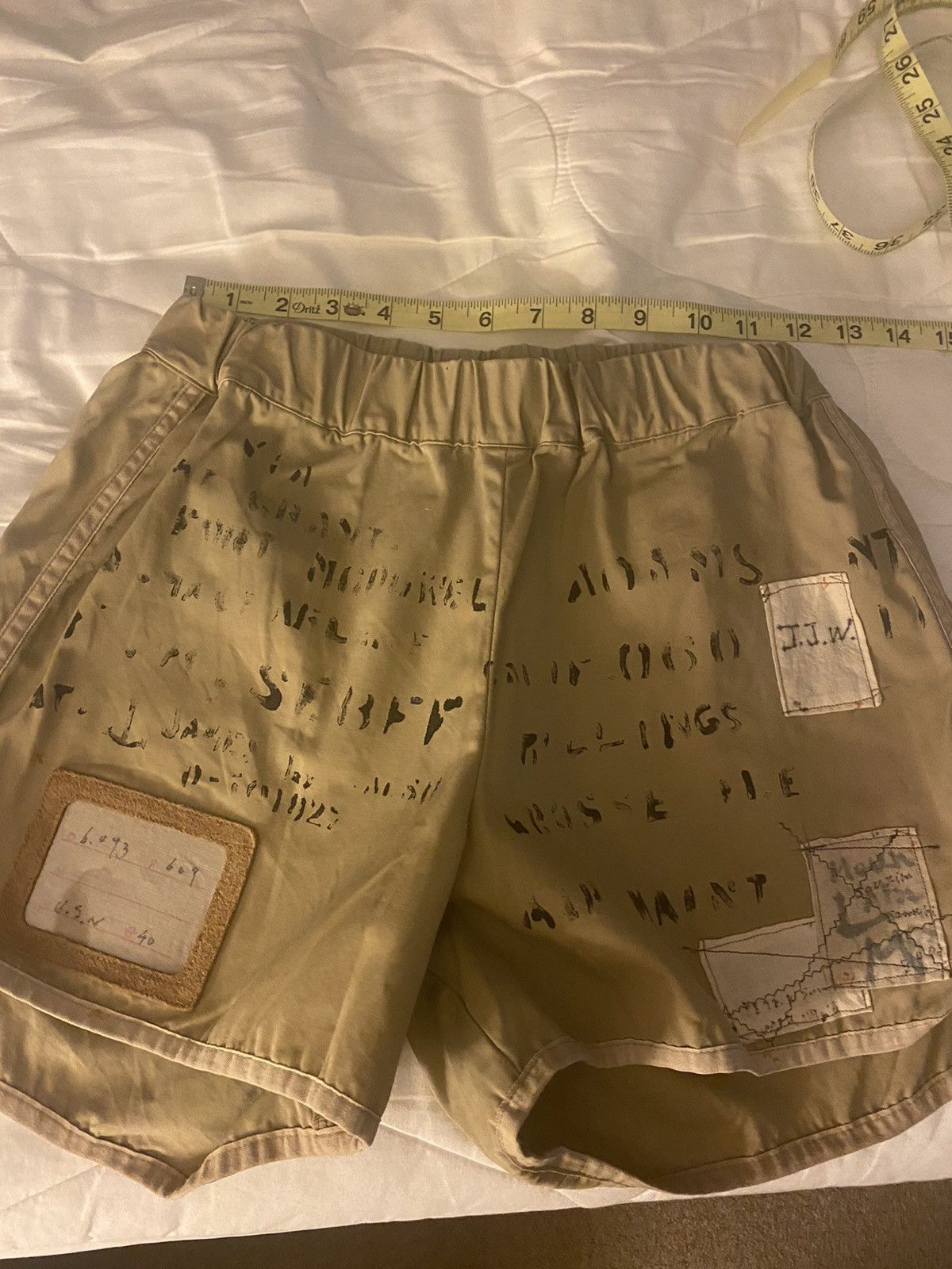 Kapital Egyptian Twill remake shorts size: “1” Size 24" / US 00 / IT 34 - 2 Thumbnail