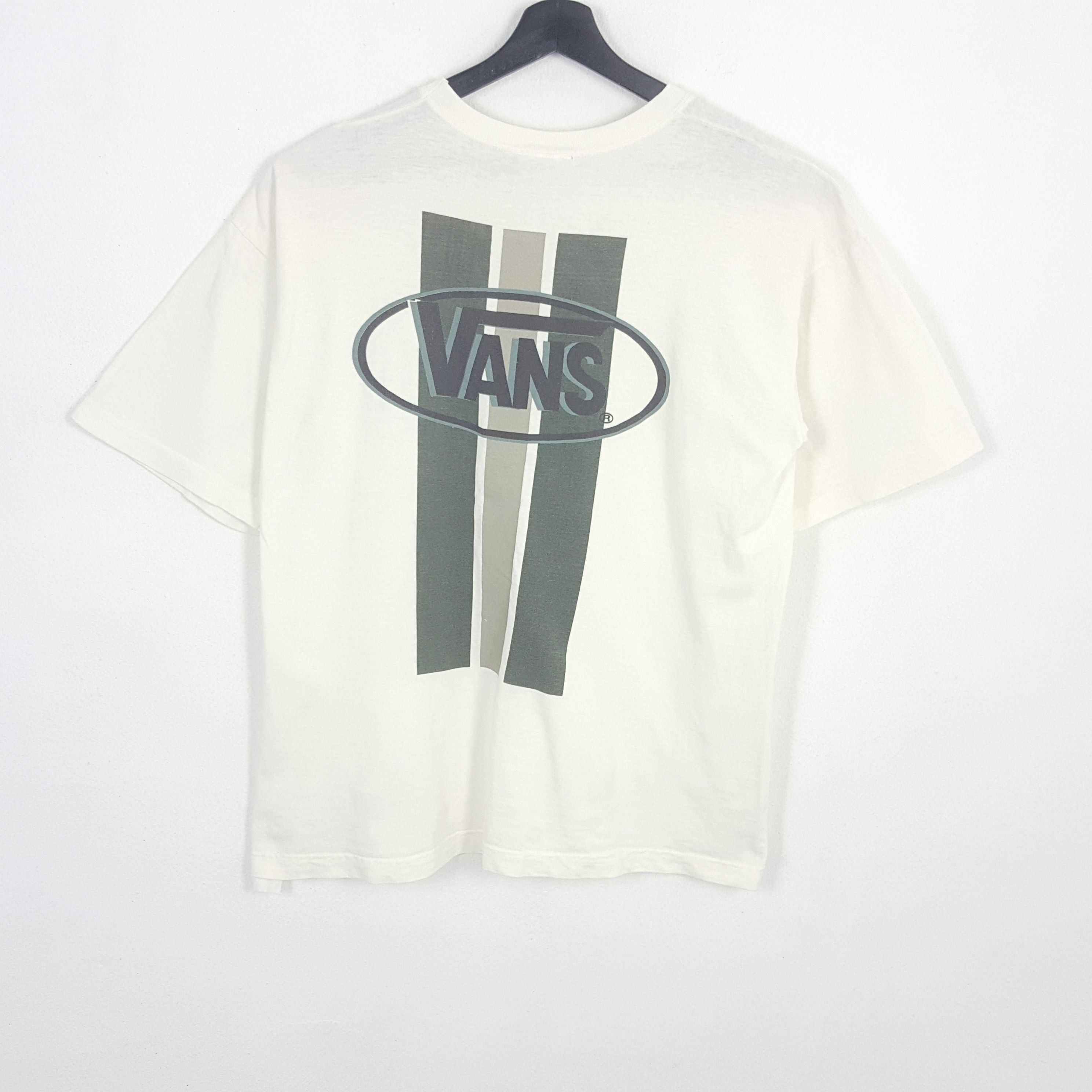 VANS Streetwear Skateboard Big Logo Vintage Tshirt