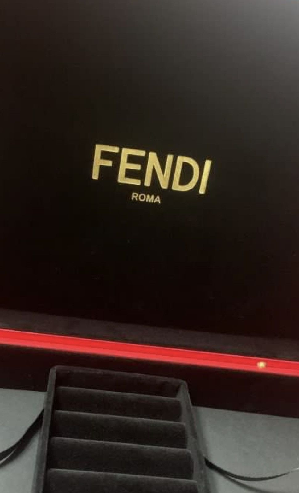 Fendi Rare! Fendi Jewelry accessories storage Box Size ONE SIZE - 3 Thumbnail