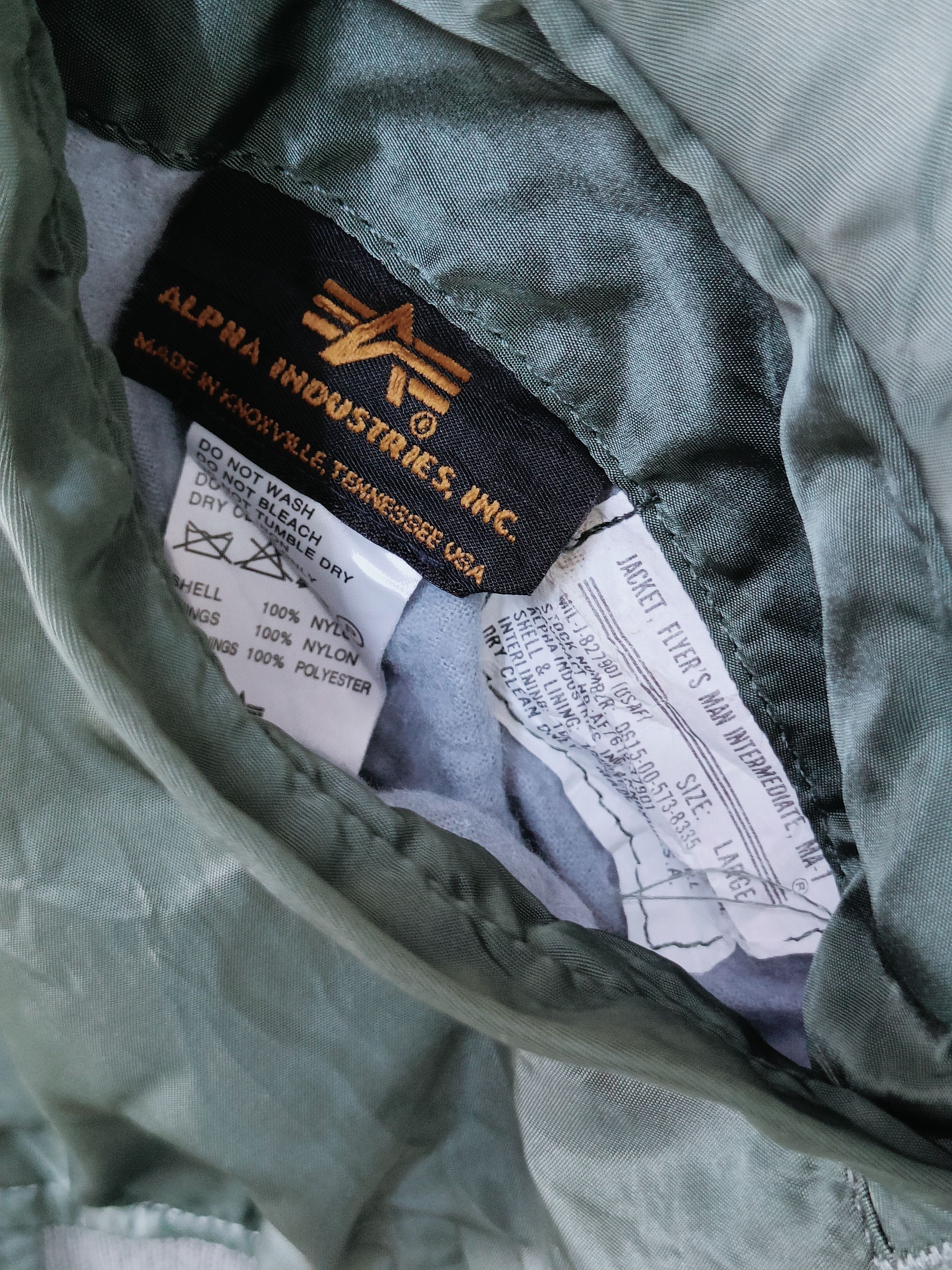Alpha Industries × Vintage Distressed Vintage Alpha Industries Reversible Bombers Size US L / EU 52-54 / 3 - 11 Thumbnail