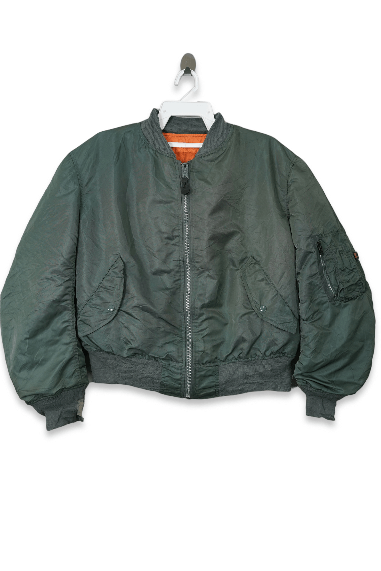 Alpha Industries × Vintage Distressed Vintage Alpha Industries Reversible Bombers Size US L / EU 52-54 / 3 - 1 Thumbnail
