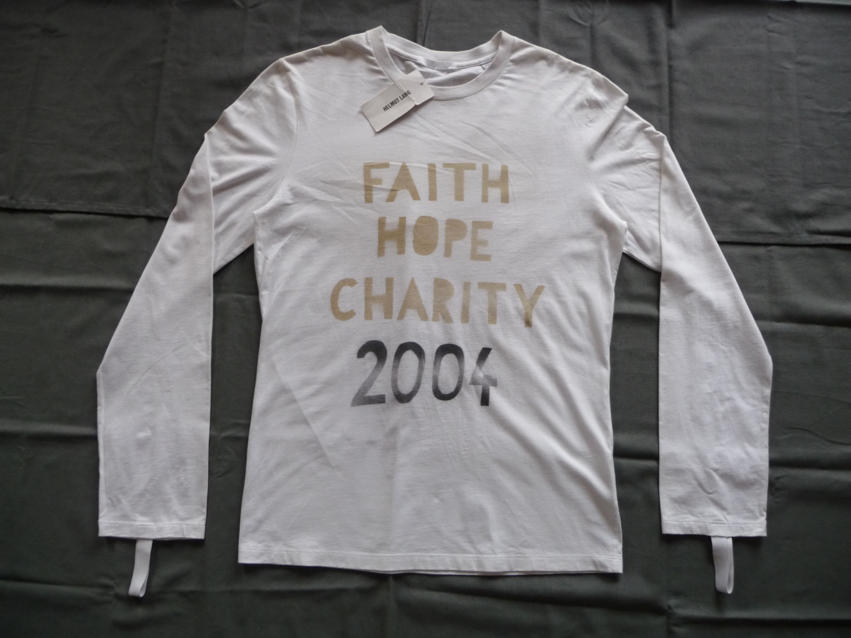 helmut lang bondage long tee archive