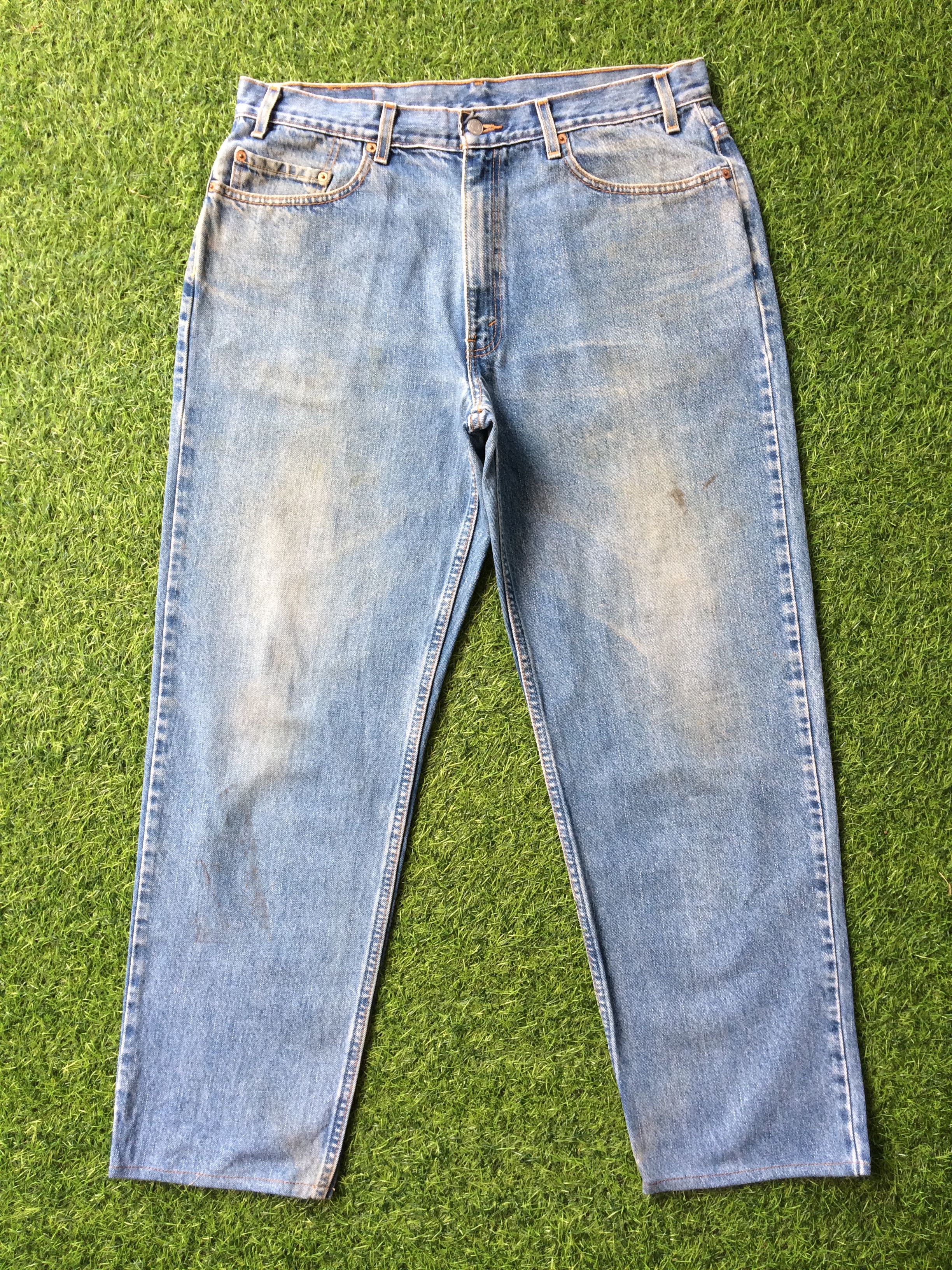 Levi's Vintage Blue Wash Levis 550 Jeans #B-747 Size US 37 - 1 Thumbnail