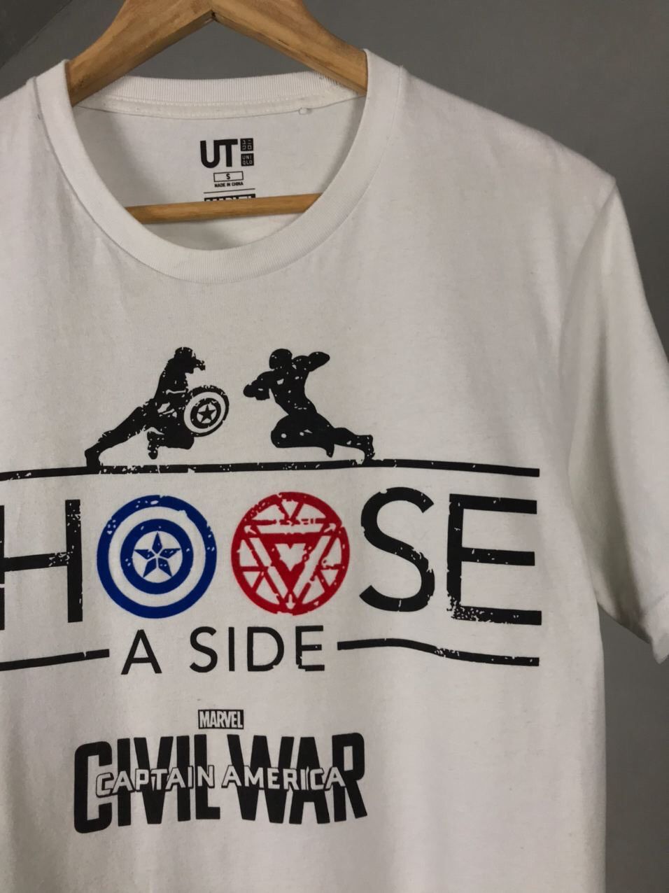 Marvel Comics × Uniqlo Marvel X Uniqlo Streetwear Comics Movie White Tee Size US S / EU 44-46 / 1 - 2 Thumbnail