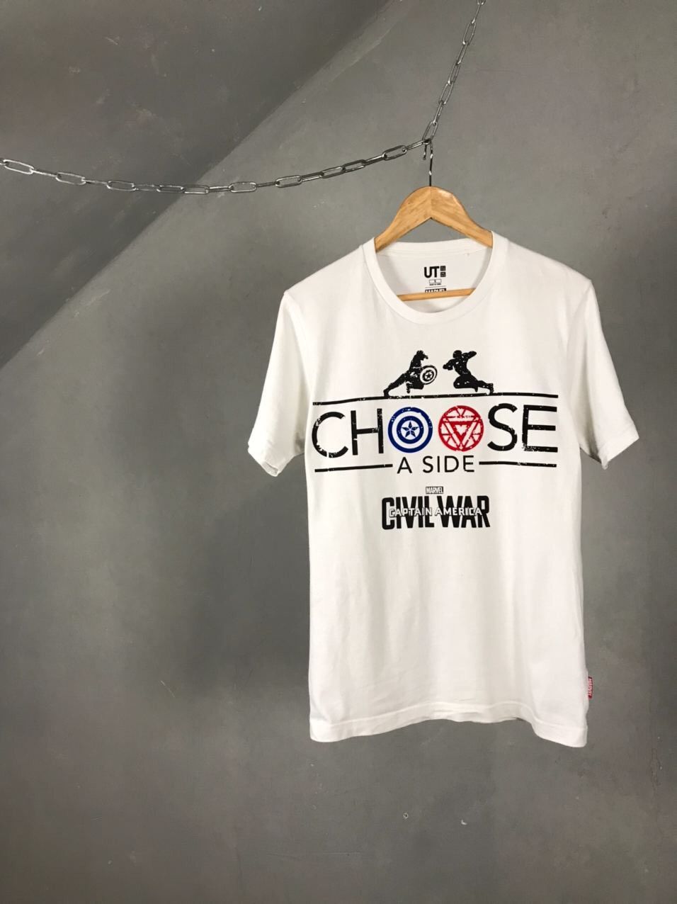 Marvel Comics × Uniqlo Marvel X Uniqlo Streetwear Comics Movie White Tee Size US S / EU 44-46 / 1 - 1 Thumbnail