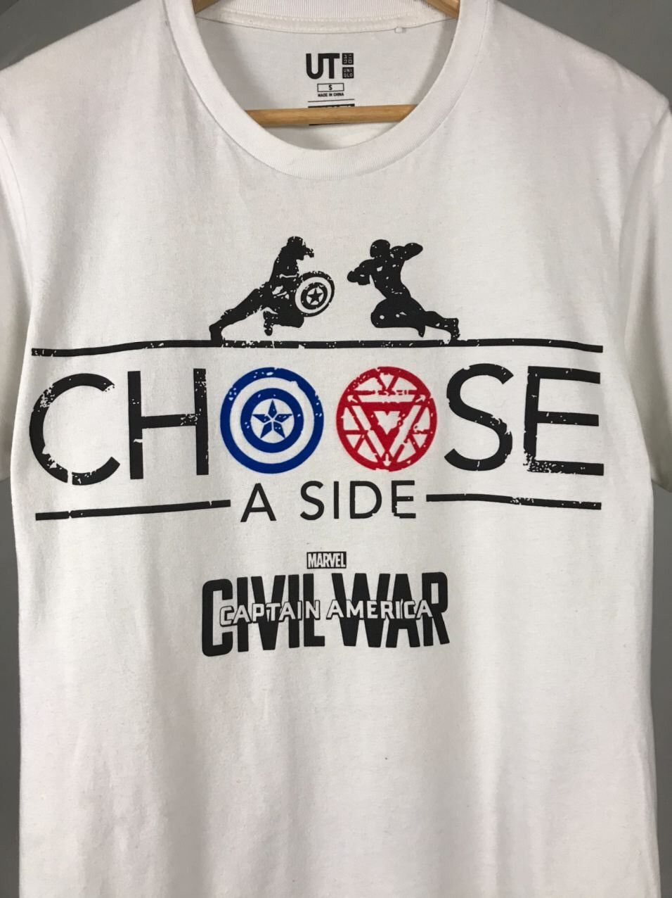 Marvel Comics × Uniqlo Marvel X Uniqlo Streetwear Comics Movie White Tee Size US S / EU 44-46 / 1 - 3 Thumbnail