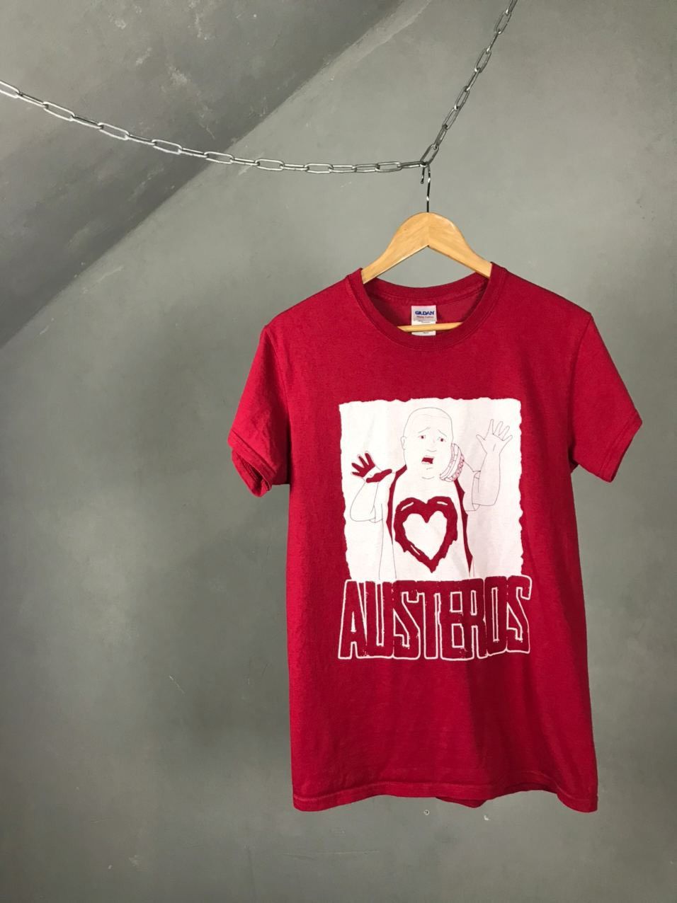 Other × Vintage Austeros art vintage streetwear red tee Size US S / EU 44-46 / 1 - 1 Thumbnail