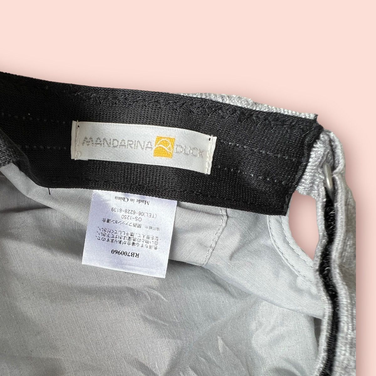Beretta × Mandarina Duck RARE MANDARINA DUCK SILVER CORDUROY BARETTA Size ONE SIZE - 22 Thumbnail