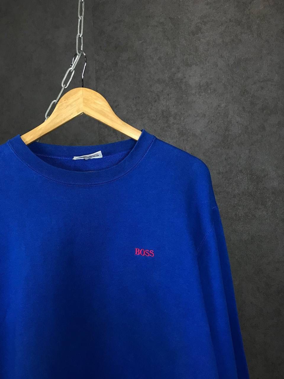 Hugo Boss Boss vintage luxury streetwear sweatshirt Size US XL / EU 56 / 4 - 2 Thumbnail