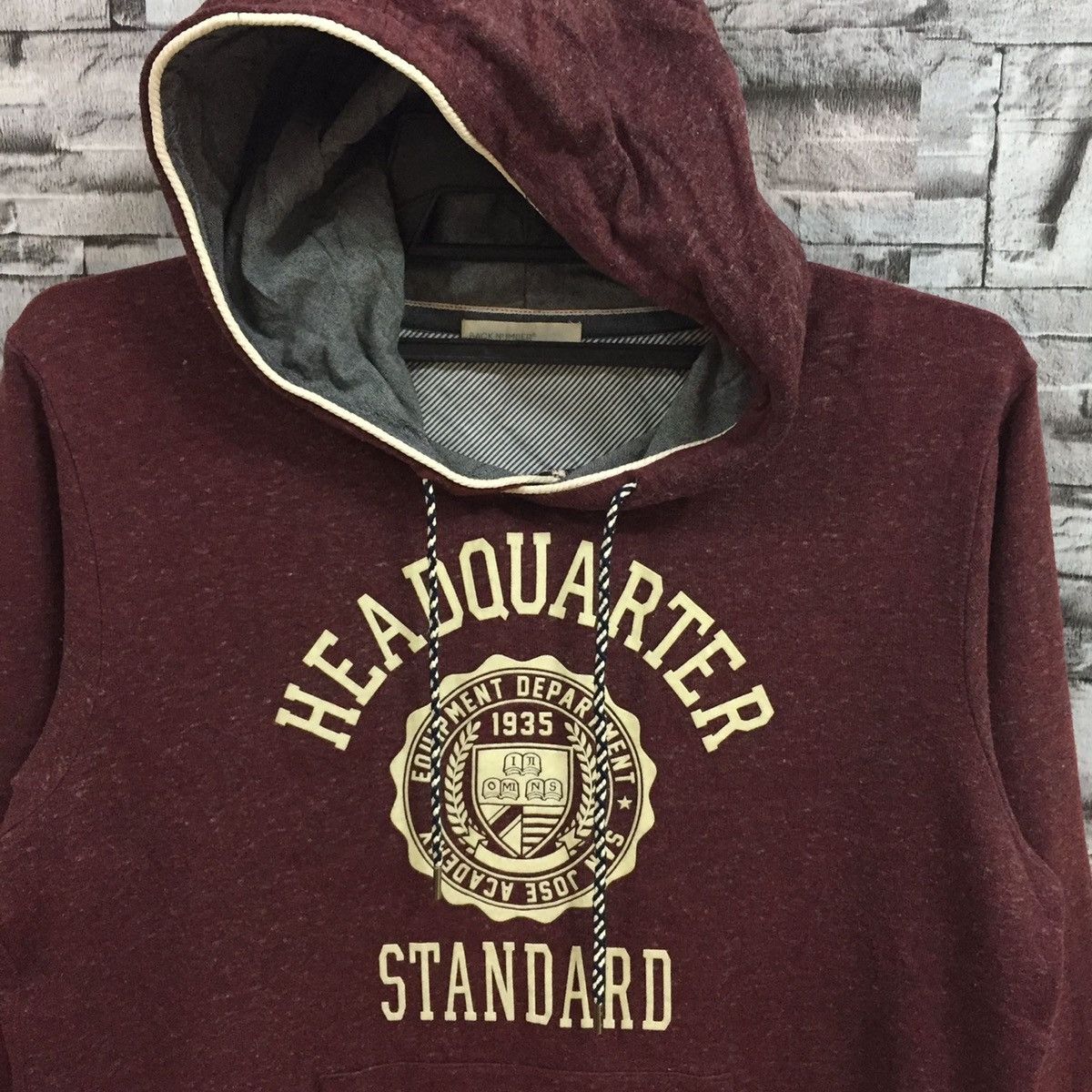 Japanese Brand Vintage Back Number hoodie Japan Brand big logo Size US M / EU 48-50 / 2 - 3 Thumbnail