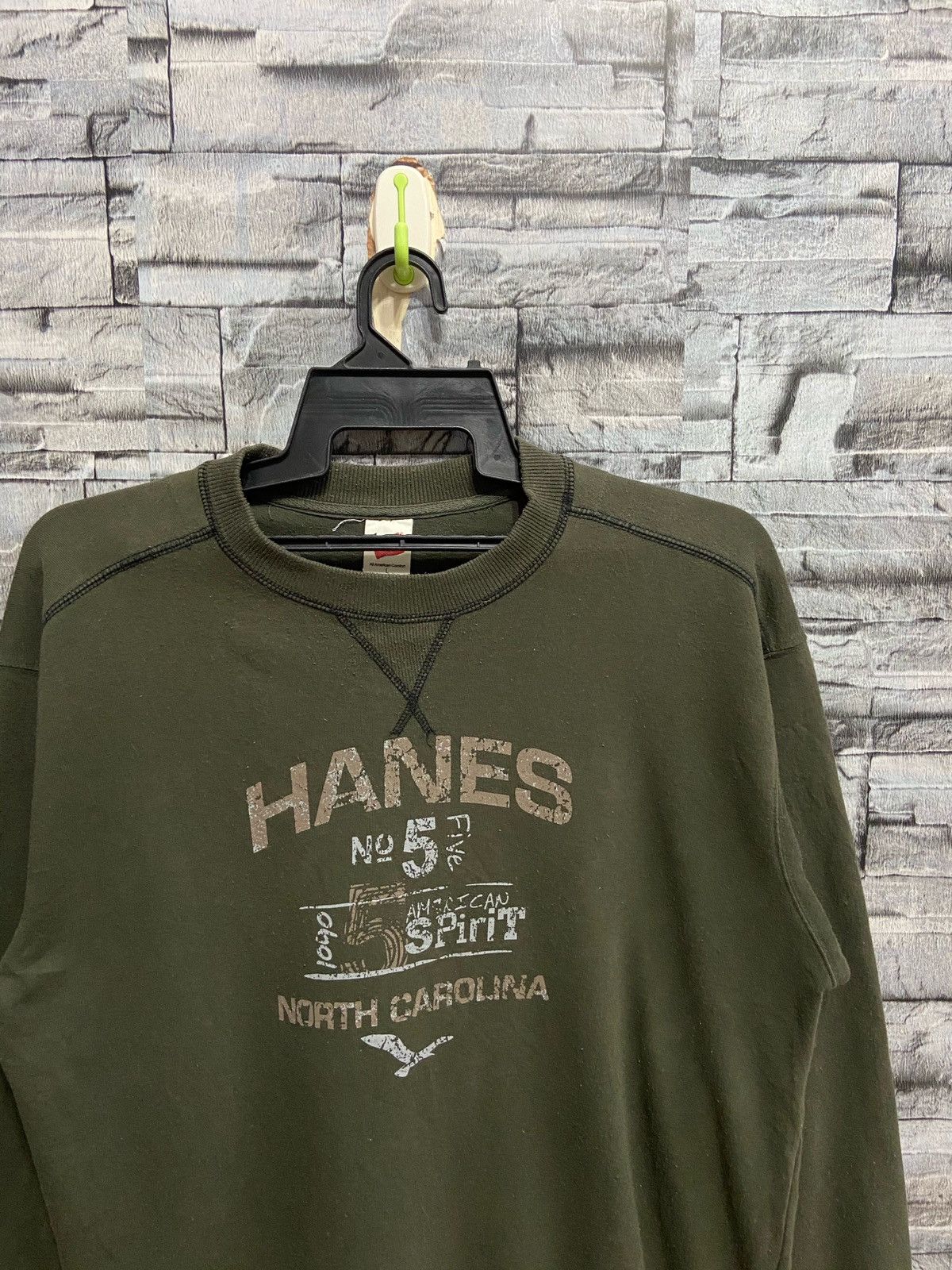 Hanes Vintage Hanes sweatshirt spell out Size US L / EU 52-54 / 3 - 2 Thumbnail