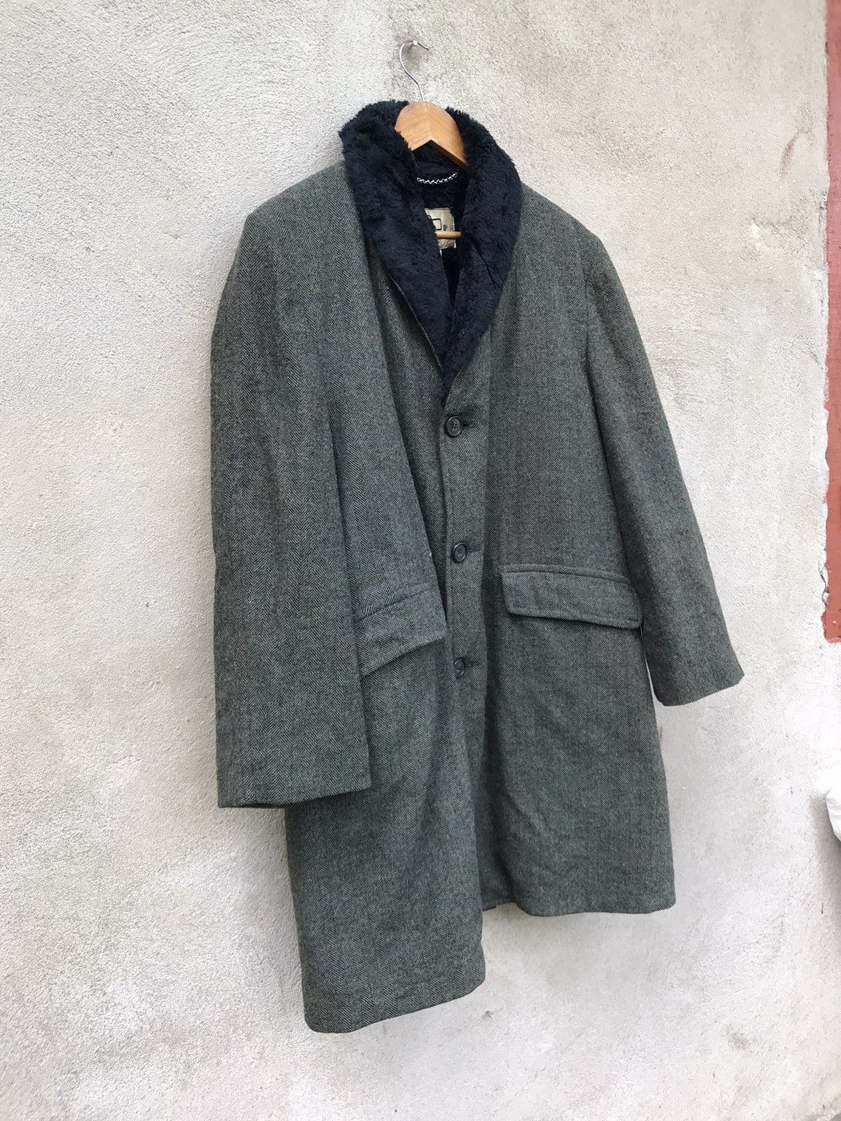 Woolrich Woolen Mills RARE WOOLRICH FUR HEAVY COAT LONG JACKET Size US L / EU 52-54 / 3 - 4 Thumbnail