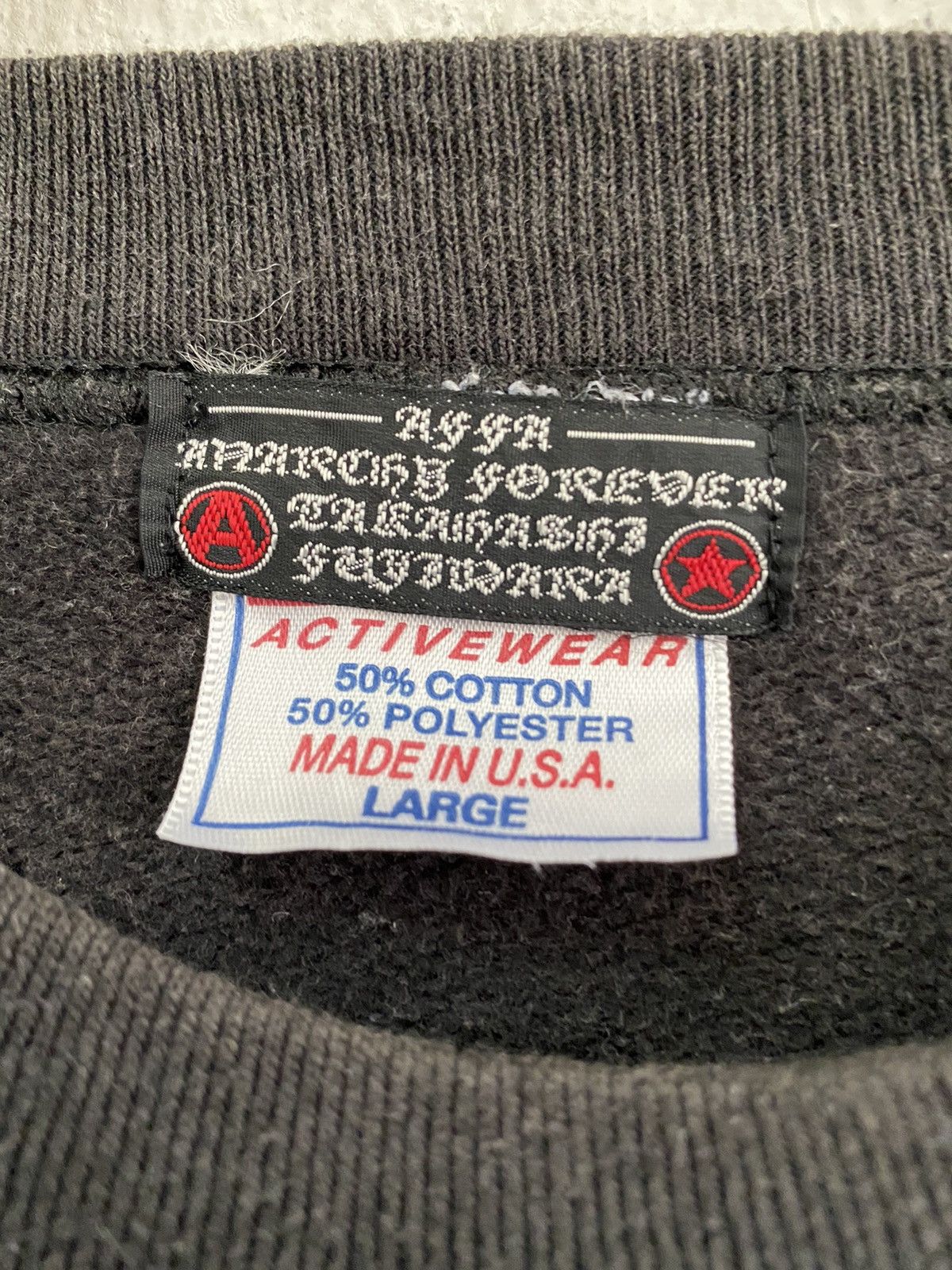 Undercover AFFA ANARCHY FOREVER FOREVER ANARCHY MADE IN USA SWEATSHIRT Size US S / EU 44-46 / 1 - 6 Thumbnail