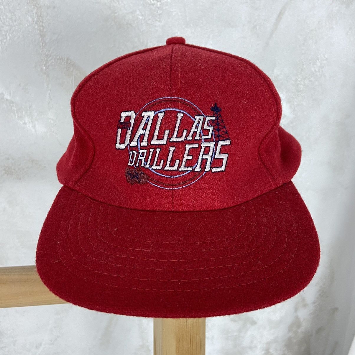 NFL DALLAS DRILLERS 1990s VINTAGE NFL VERY RARE CAP - № 4078 Size ONE SIZE - 1 Thumbnail