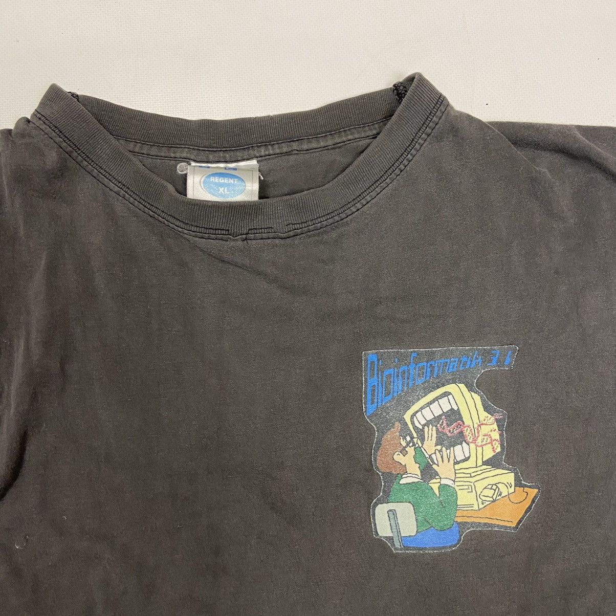 Other 1999 EBOLA TIGERS - BIOHAZARD VINTAGE BIOINFORMATIC TEE Size US L / EU 52-54 / 3 - 3 Thumbnail