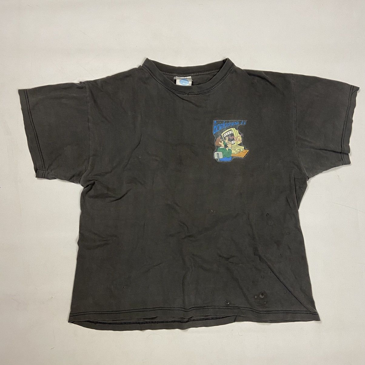 Other 1999 EBOLA TIGERS - BIOHAZARD VINTAGE BIOINFORMATIC TEE Size US L / EU 52-54 / 3 - 2 Thumbnail