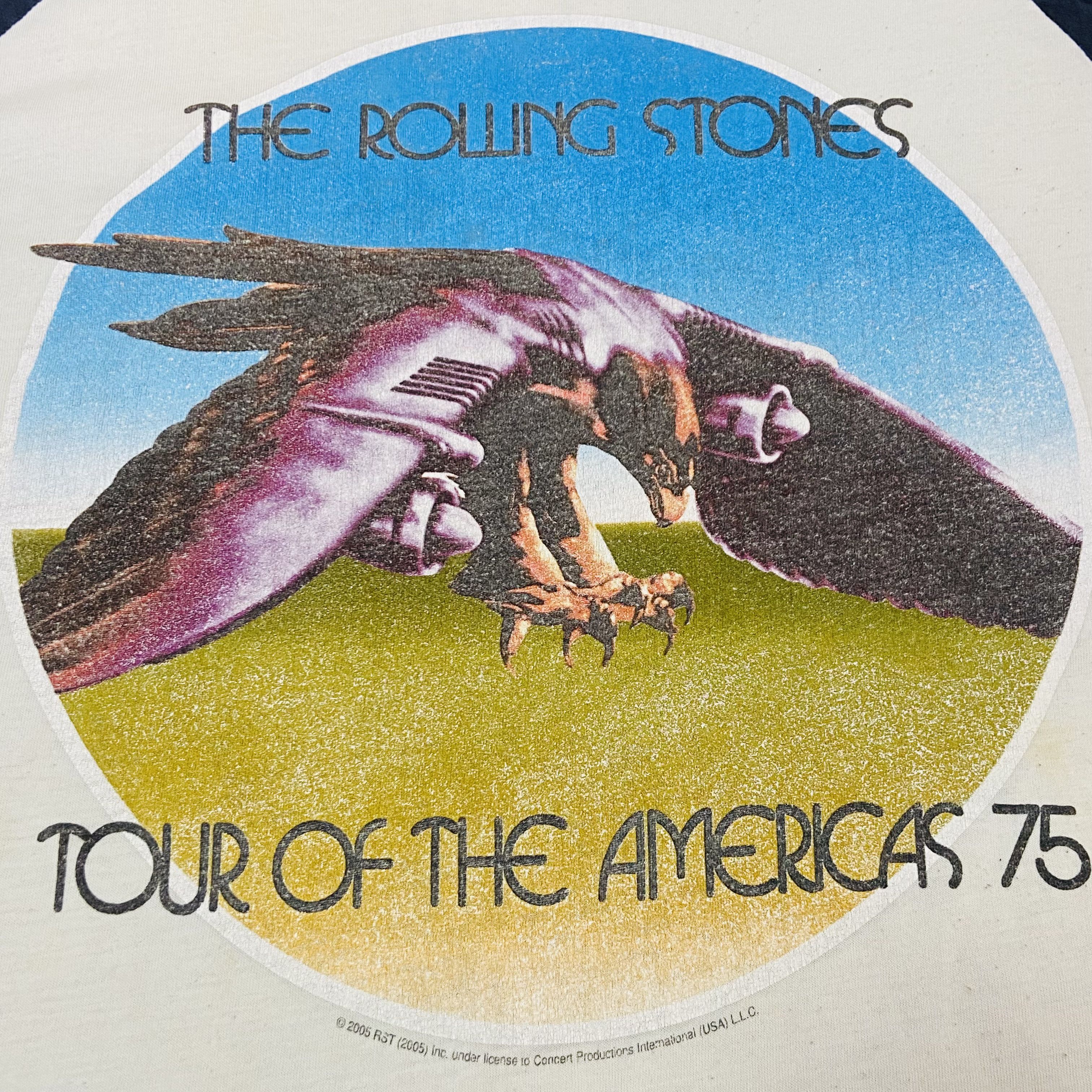 Band Tees 2005 ROLLING STONES TOUR OF THE AMERICAS LONGSLEEVE - № 1202 Size US M / EU 48-50 / 2 - 3 Thumbnail