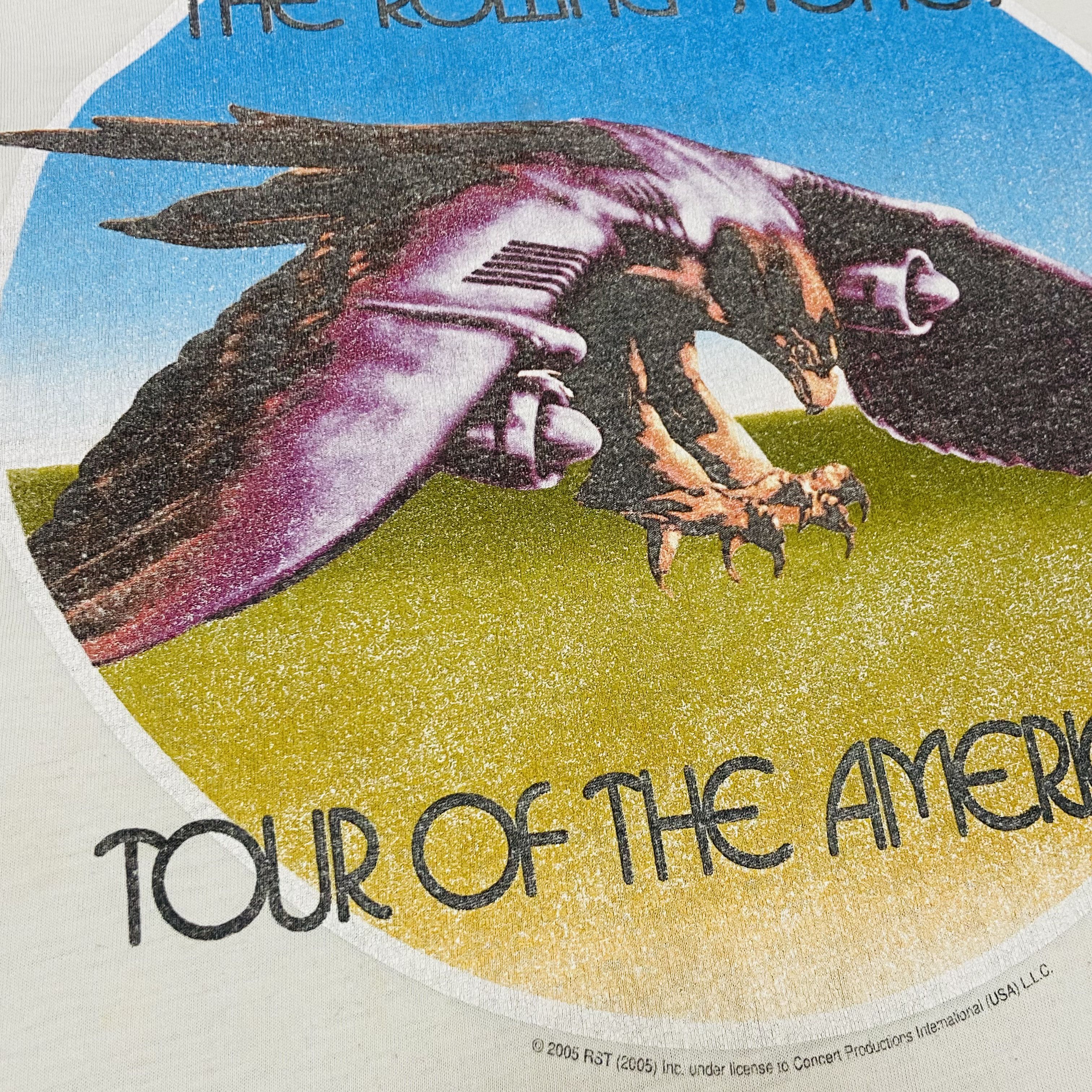 Band Tees 2005 ROLLING STONES TOUR OF THE AMERICAS LONGSLEEVE - № 1202 Size US M / EU 48-50 / 2 - 4 Thumbnail