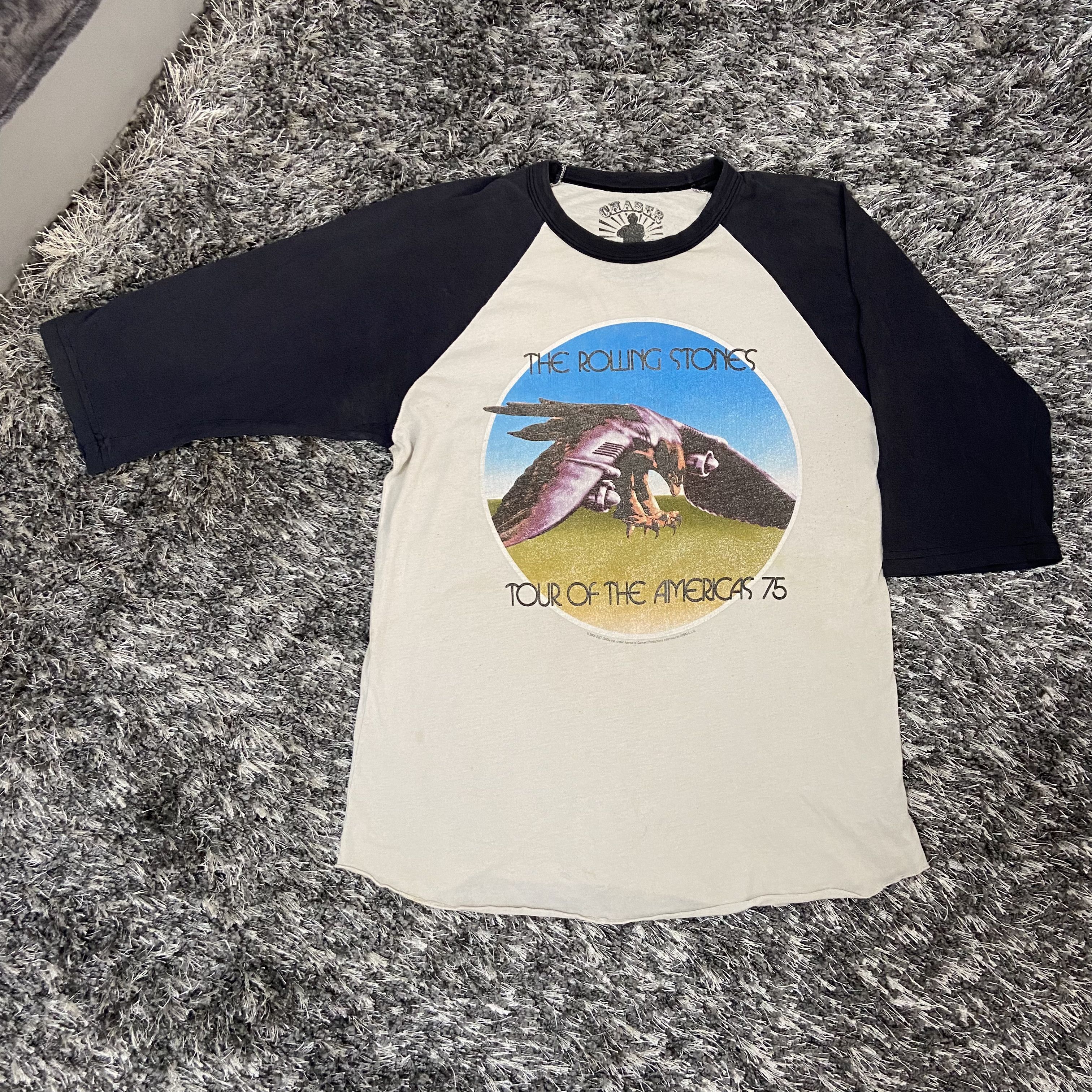 Band Tees 2005 ROLLING STONES TOUR OF THE AMERICAS LONGSLEEVE - № 1202 Size US M / EU 48-50 / 2 - 1 Thumbnail