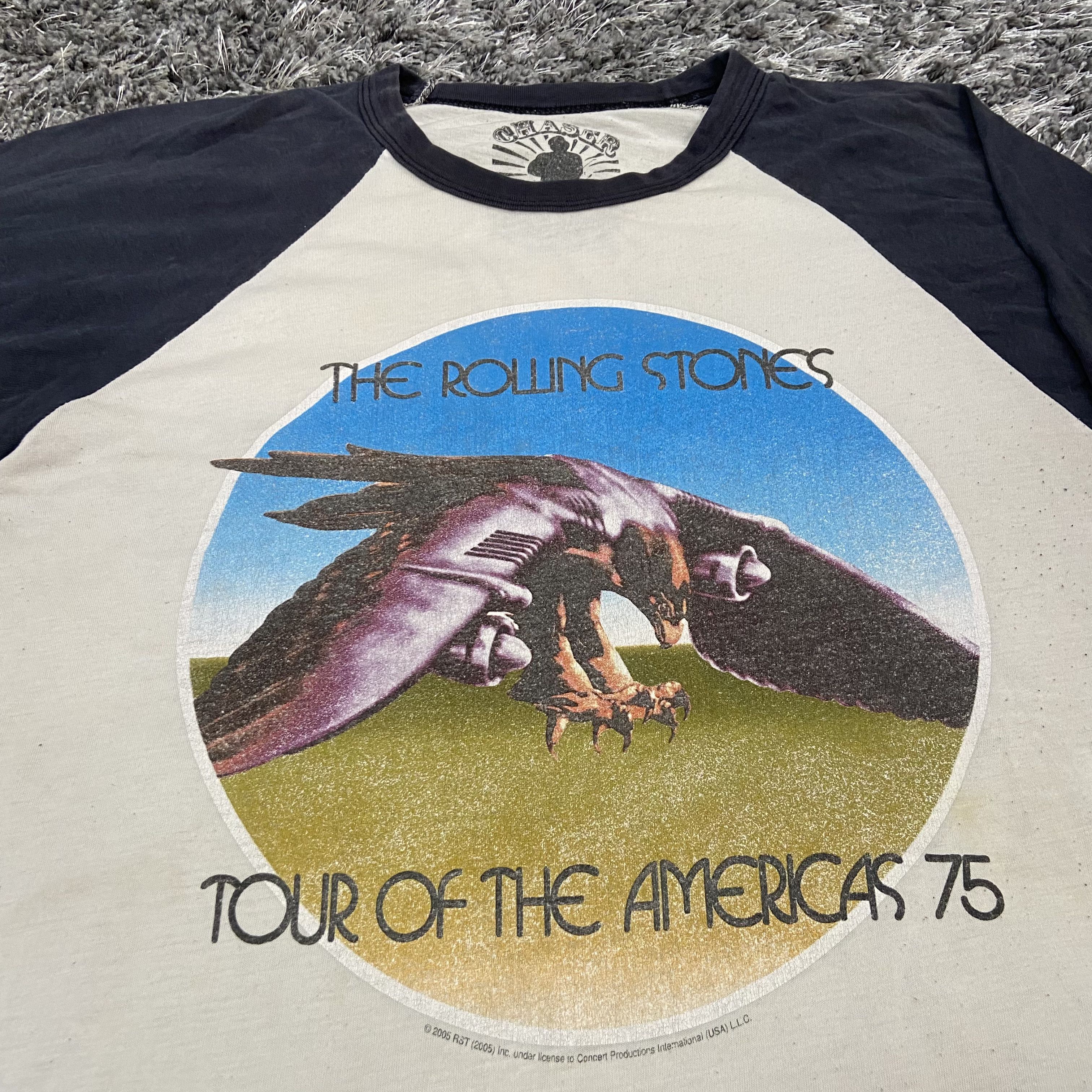 Band Tees 2005 ROLLING STONES TOUR OF THE AMERICAS LONGSLEEVE - № 1202 Size US M / EU 48-50 / 2 - 2 Thumbnail