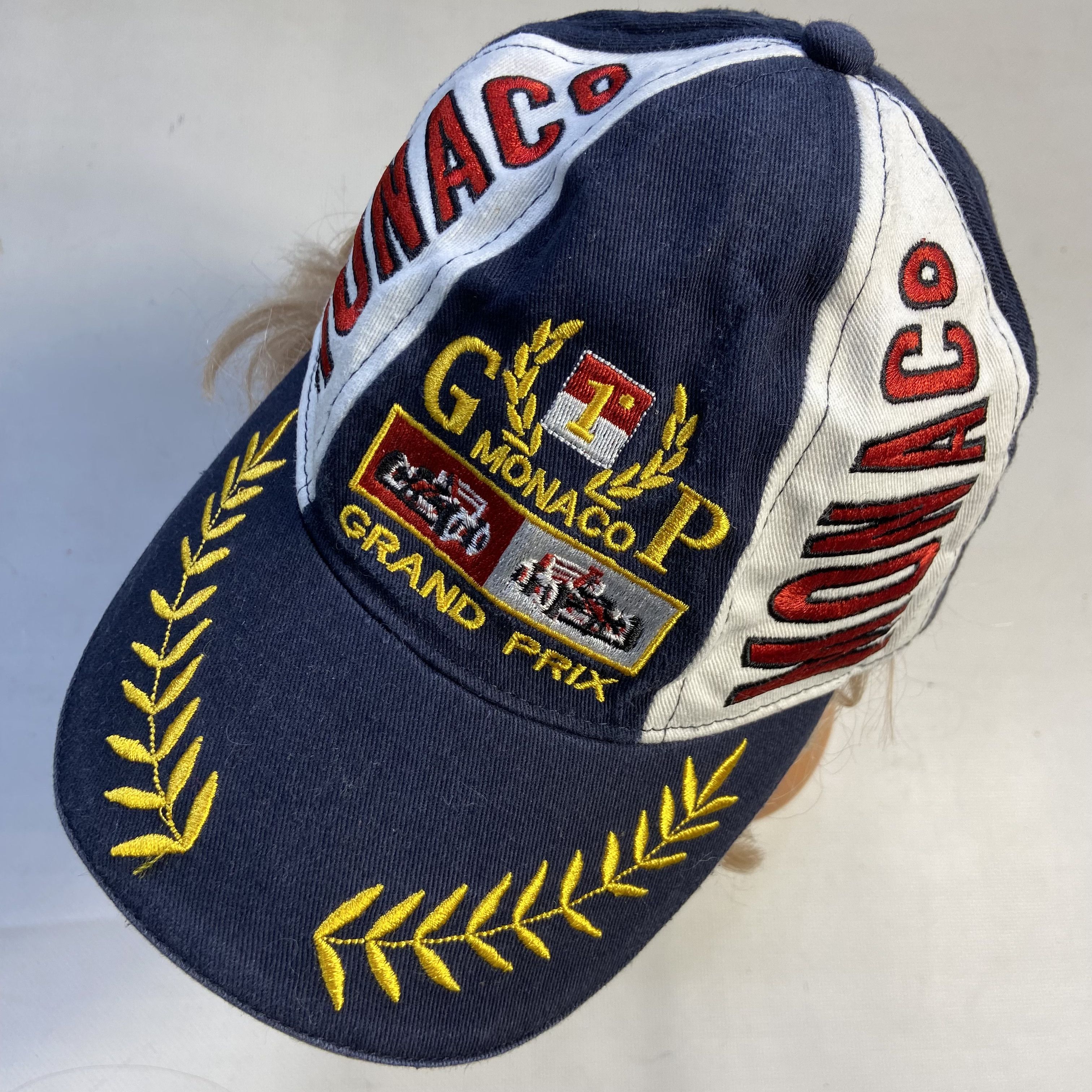 Formula 1 × NASCAR 1990s RARE VINTAGE GRAND PRIX MONACO MONTE CARLO CAP ...