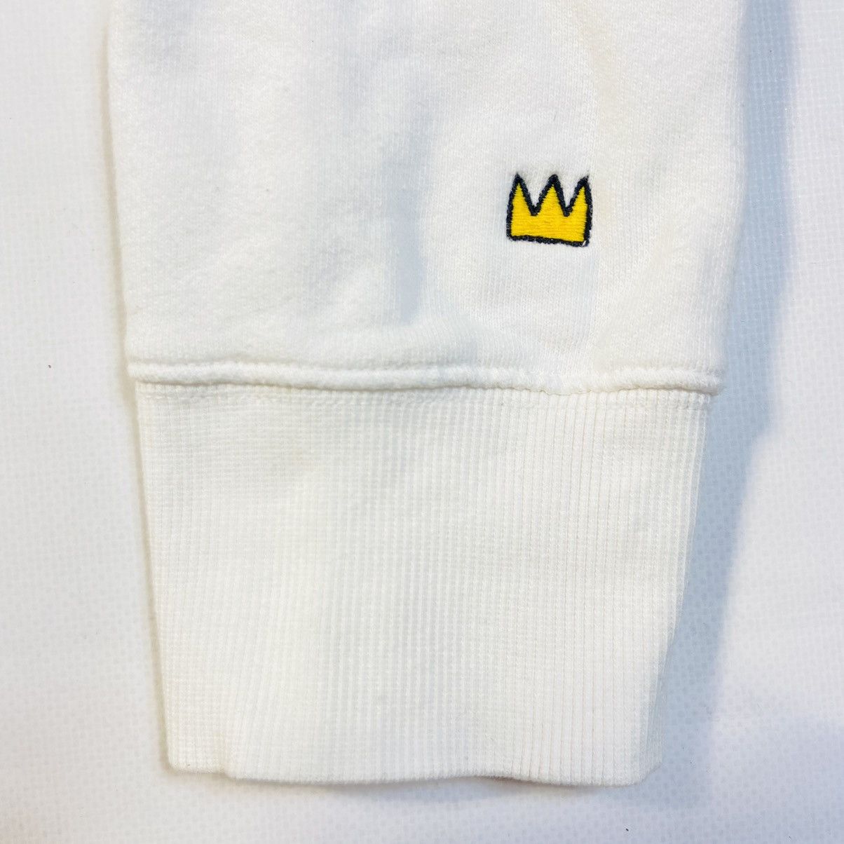 Andy Warhol 1990s VERY RARE JEAN MICHAEL BASQUIAT VINTAGE SAMO HOODIE Size US M / EU 48-50 / 2 - 7 Thumbnail